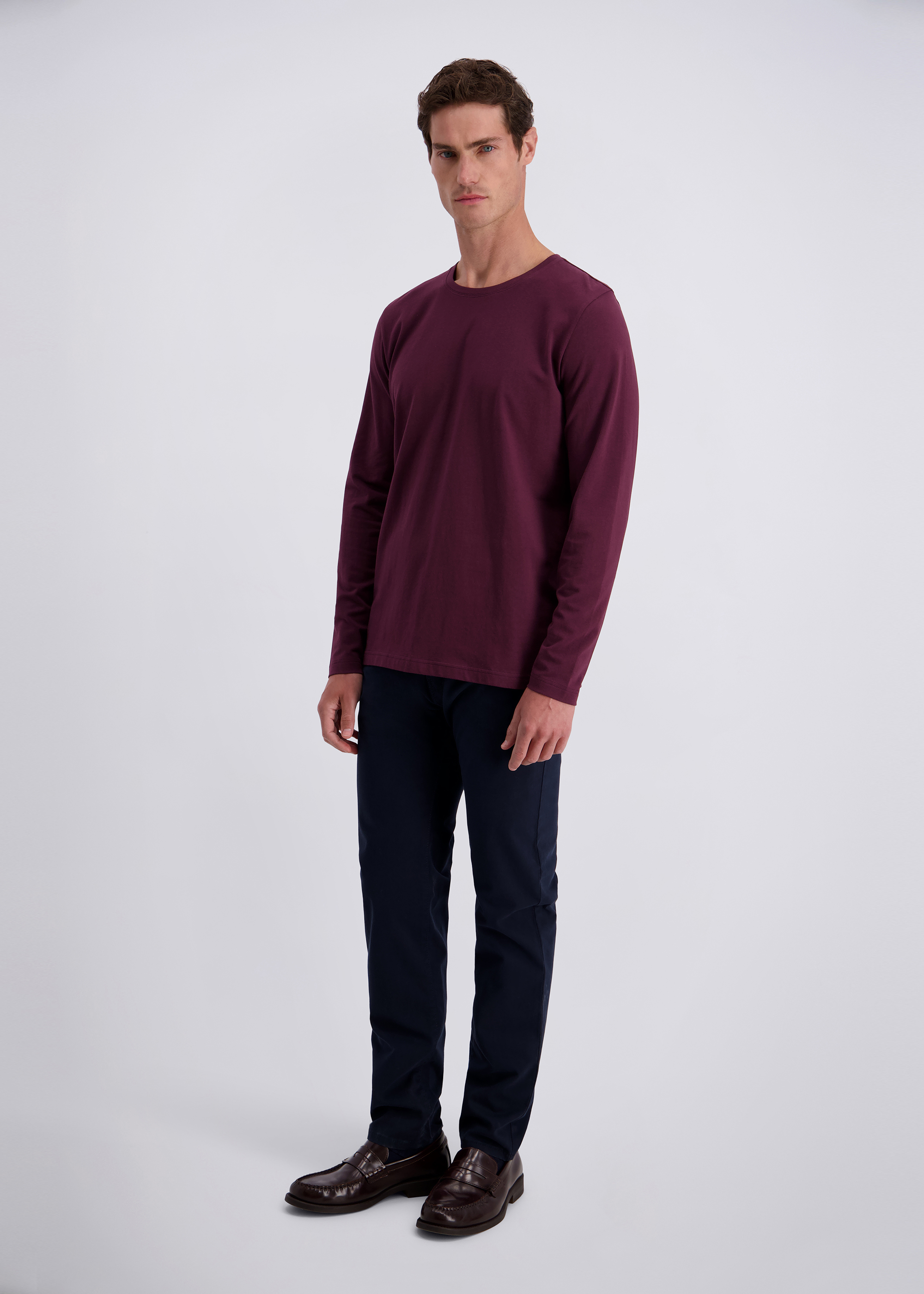 Performance Jersey Basic Langarmshirt, Winetasting Rückansicht