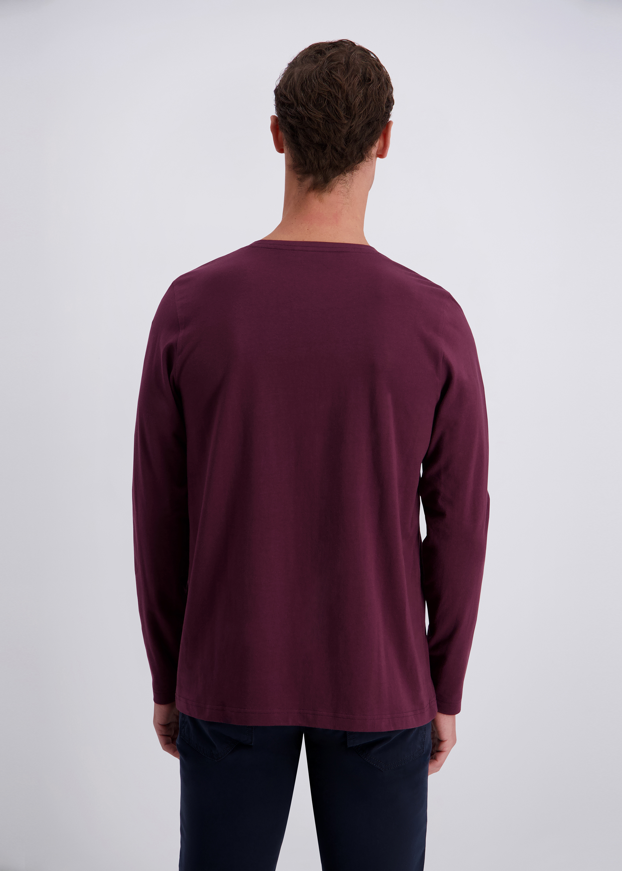 Performance Jersey Basic Langarmshirt, Winetasting Detailansicht 1