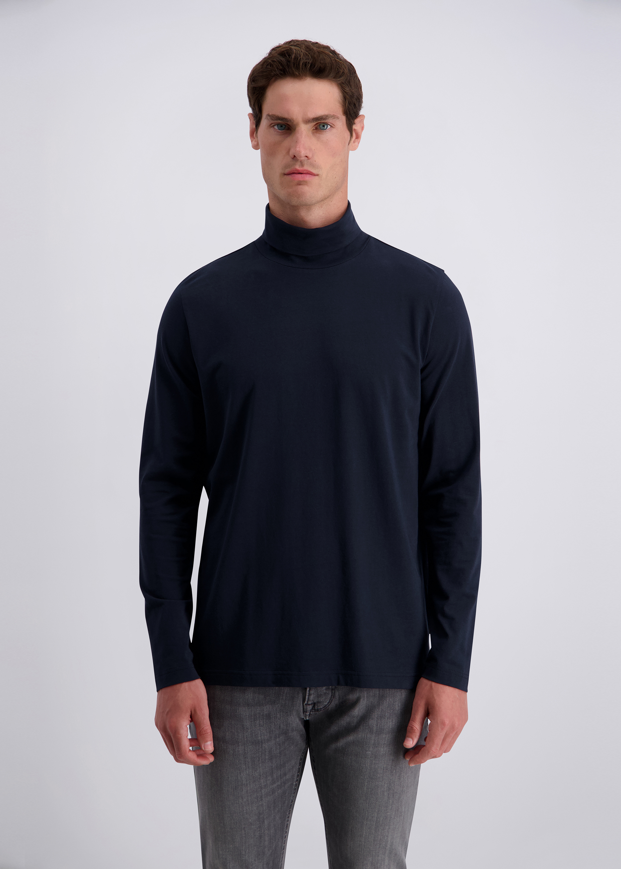 Performance Jersey Basic Langarmshirt, Salute Frontansicht