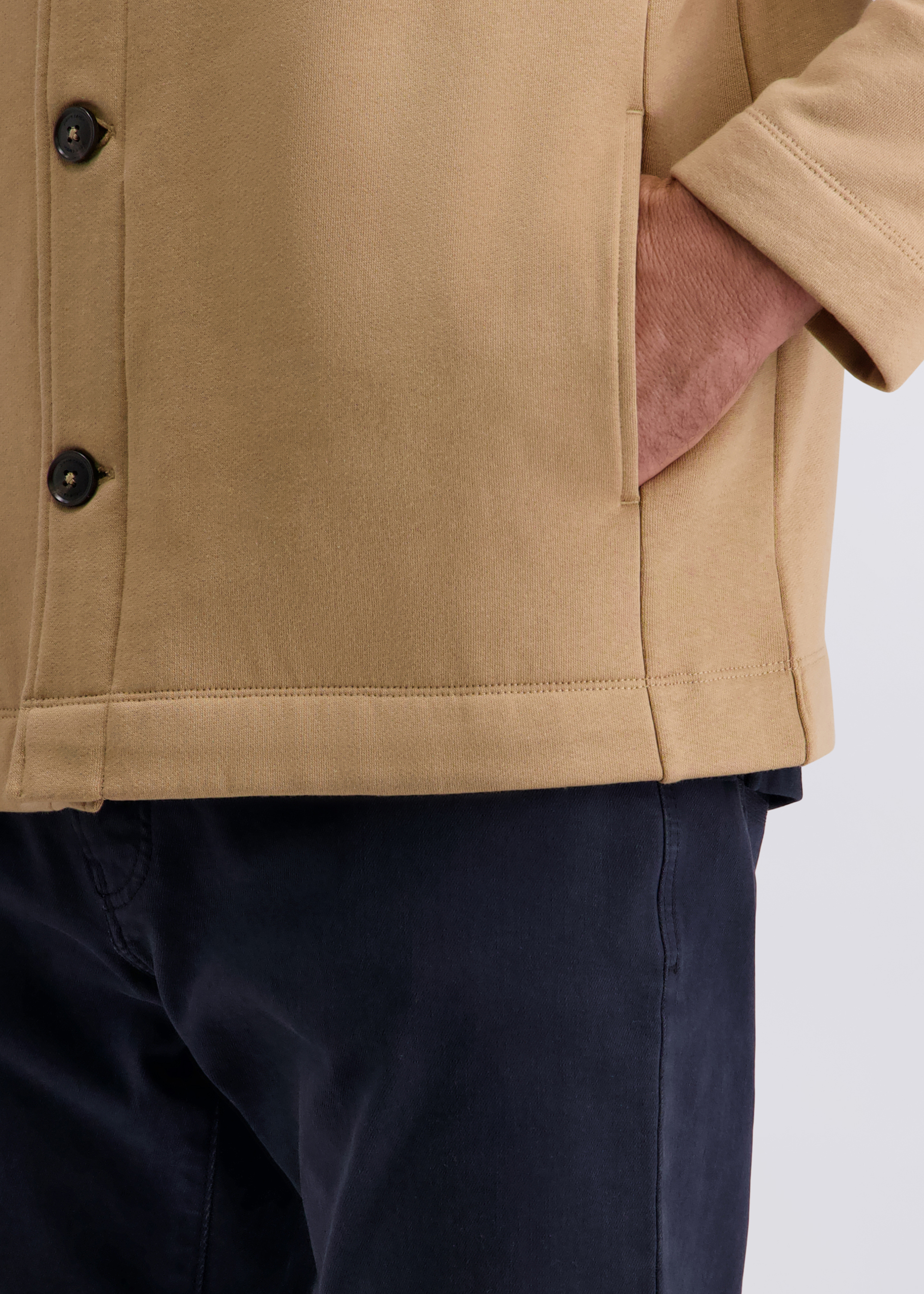 Raffinierte Jacke mit Polo-Kragen, Lark Detailansicht 2