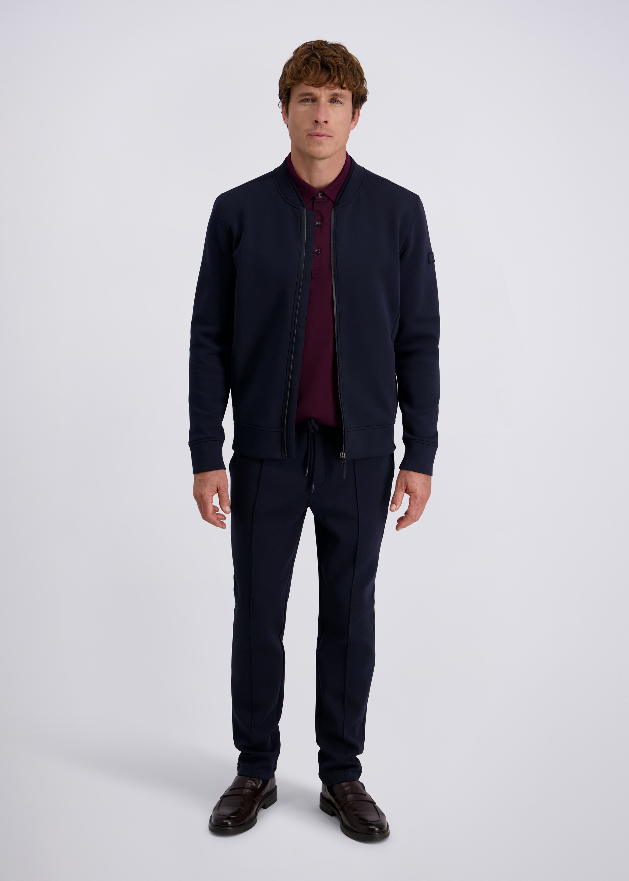 Must-have Sweatjacke im Regular Fit, Salute Rückansicht