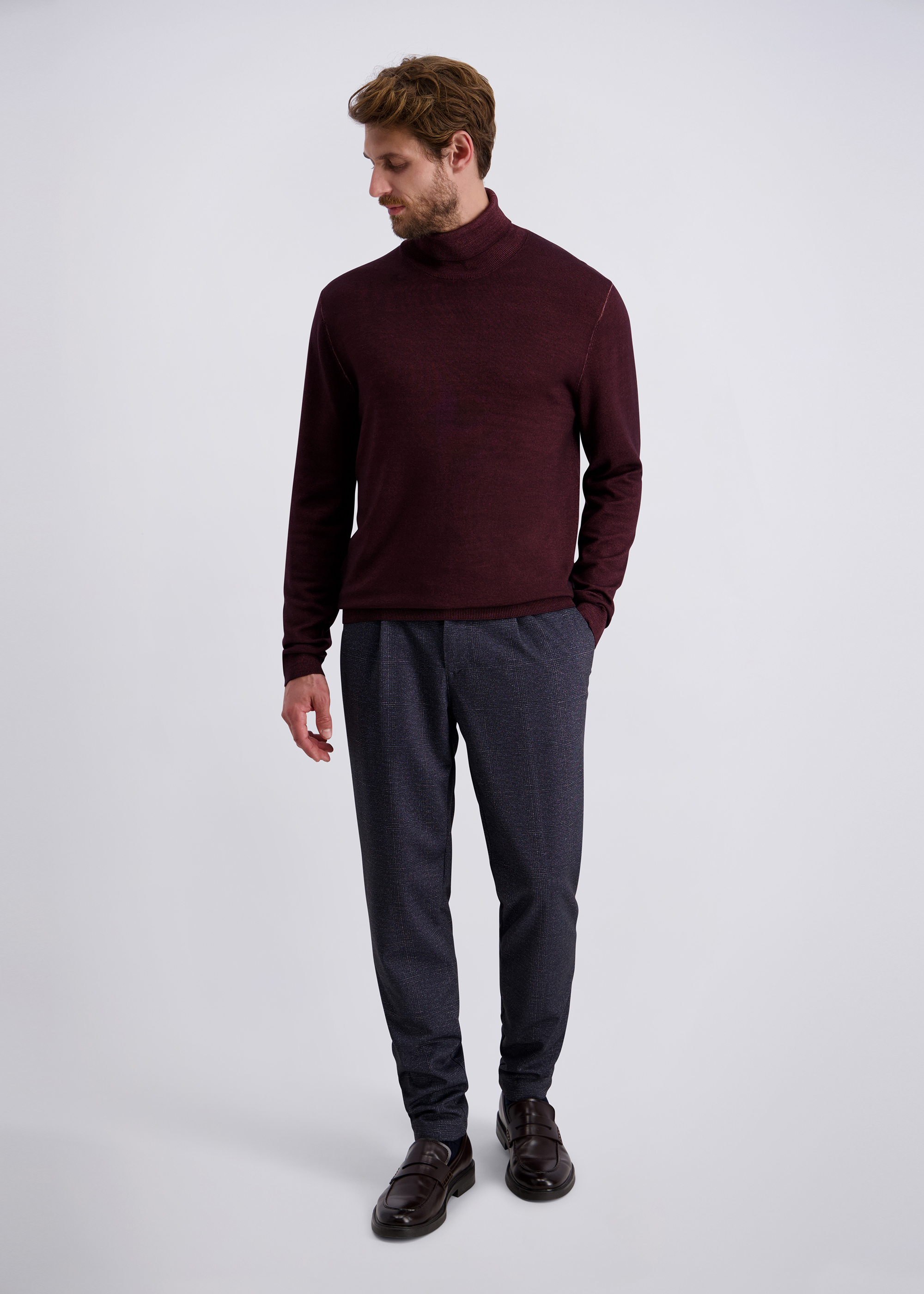 Innovativer Merino Feinstrick, Winetasting Rückansicht