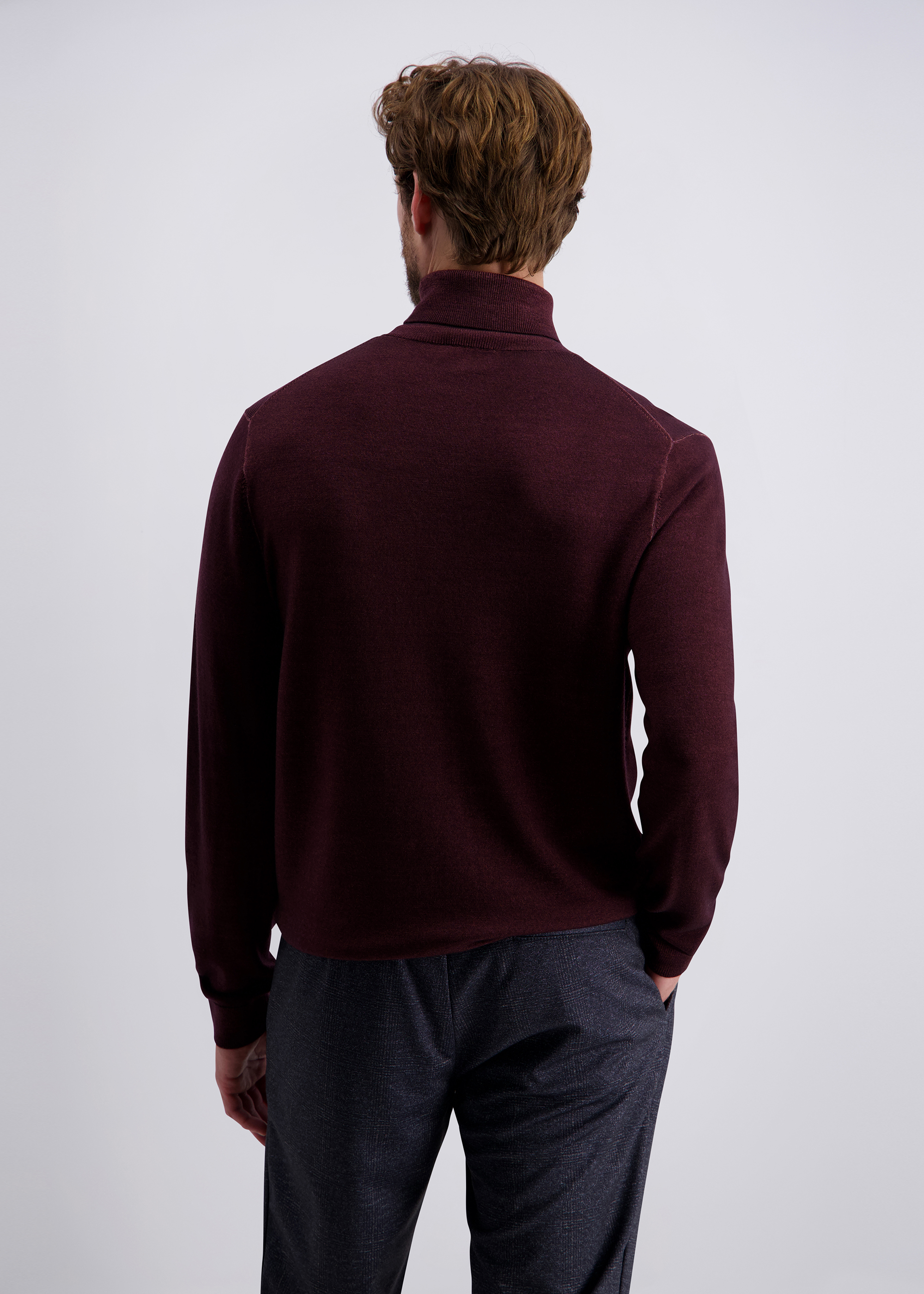 Innovativer Merino Feinstrick, Winetasting Detailansicht 1