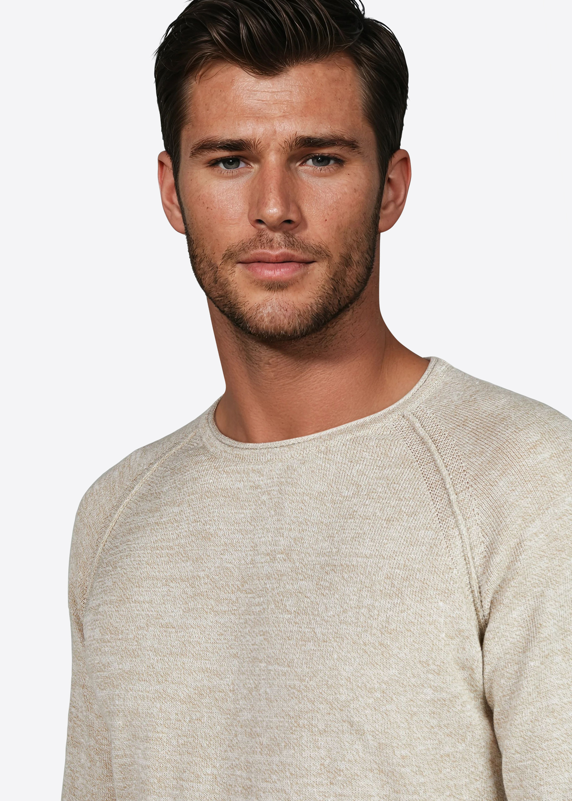 Pullover aus leichtem Material, Twill Detailansicht 2