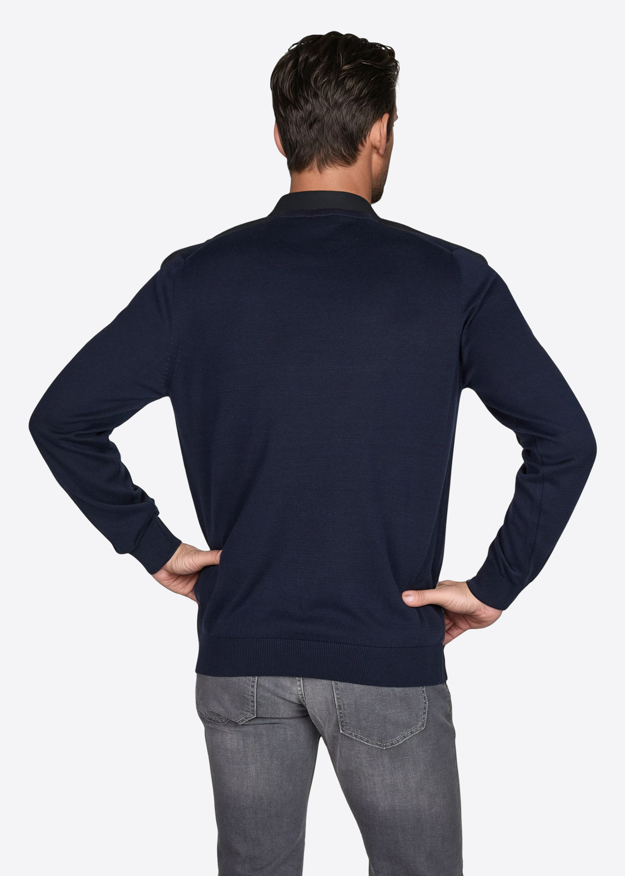 Pullover mit Rundhalsausschnitt, Salute Detailansicht 1