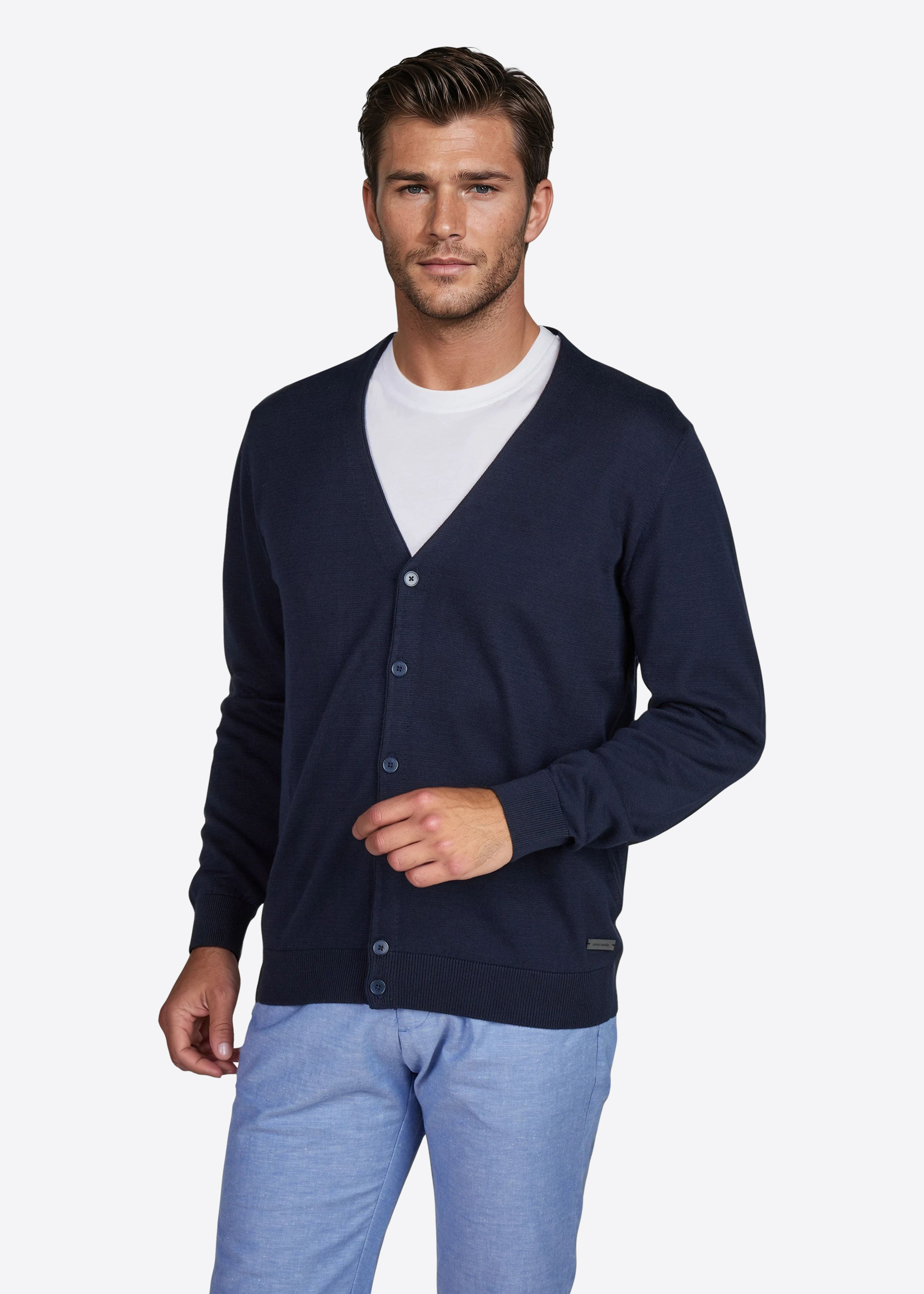 Weste mit Knopfleiste, Salute Frontansicht