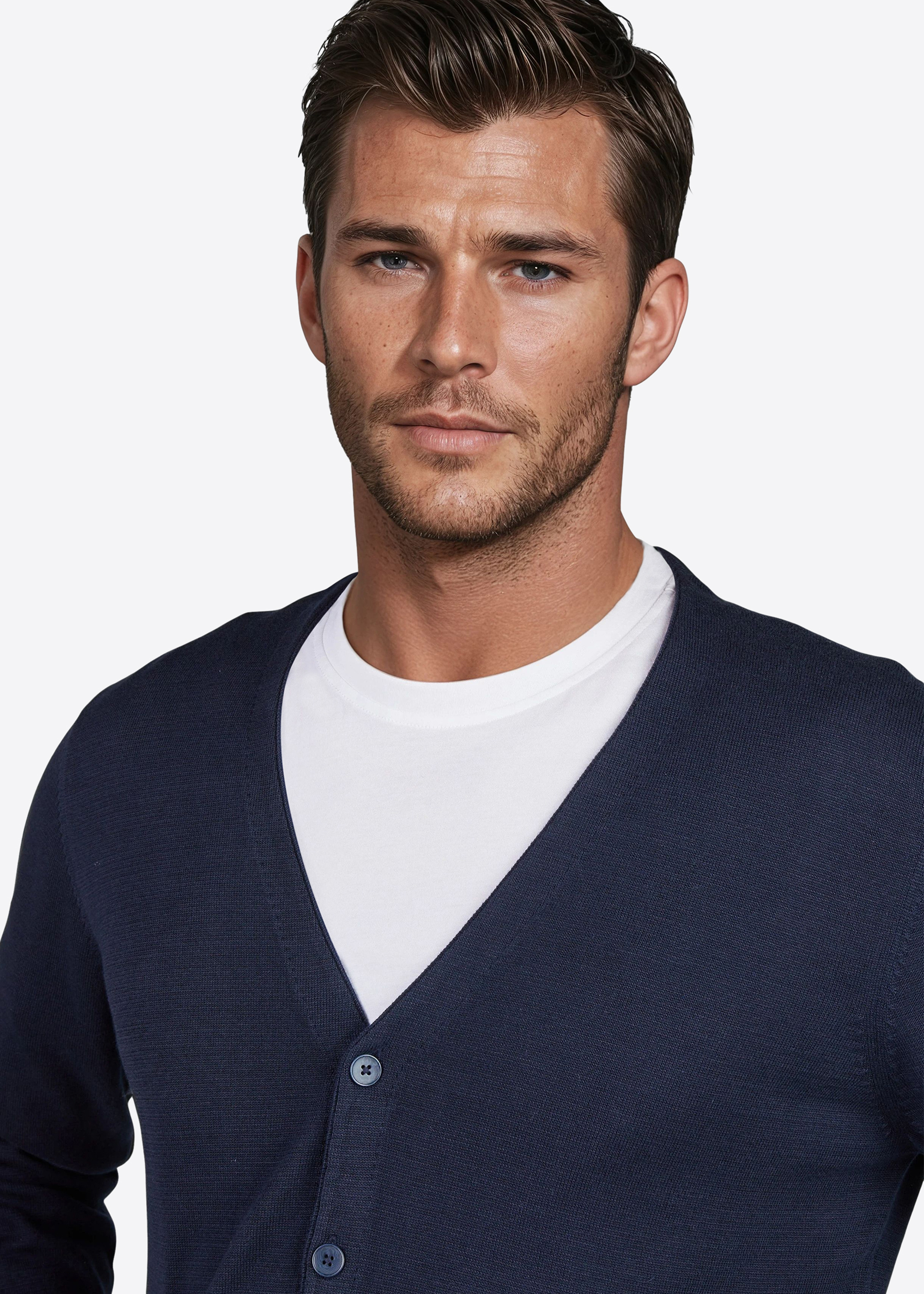 Weste mit Knopfleiste, Salute Detailansicht 2