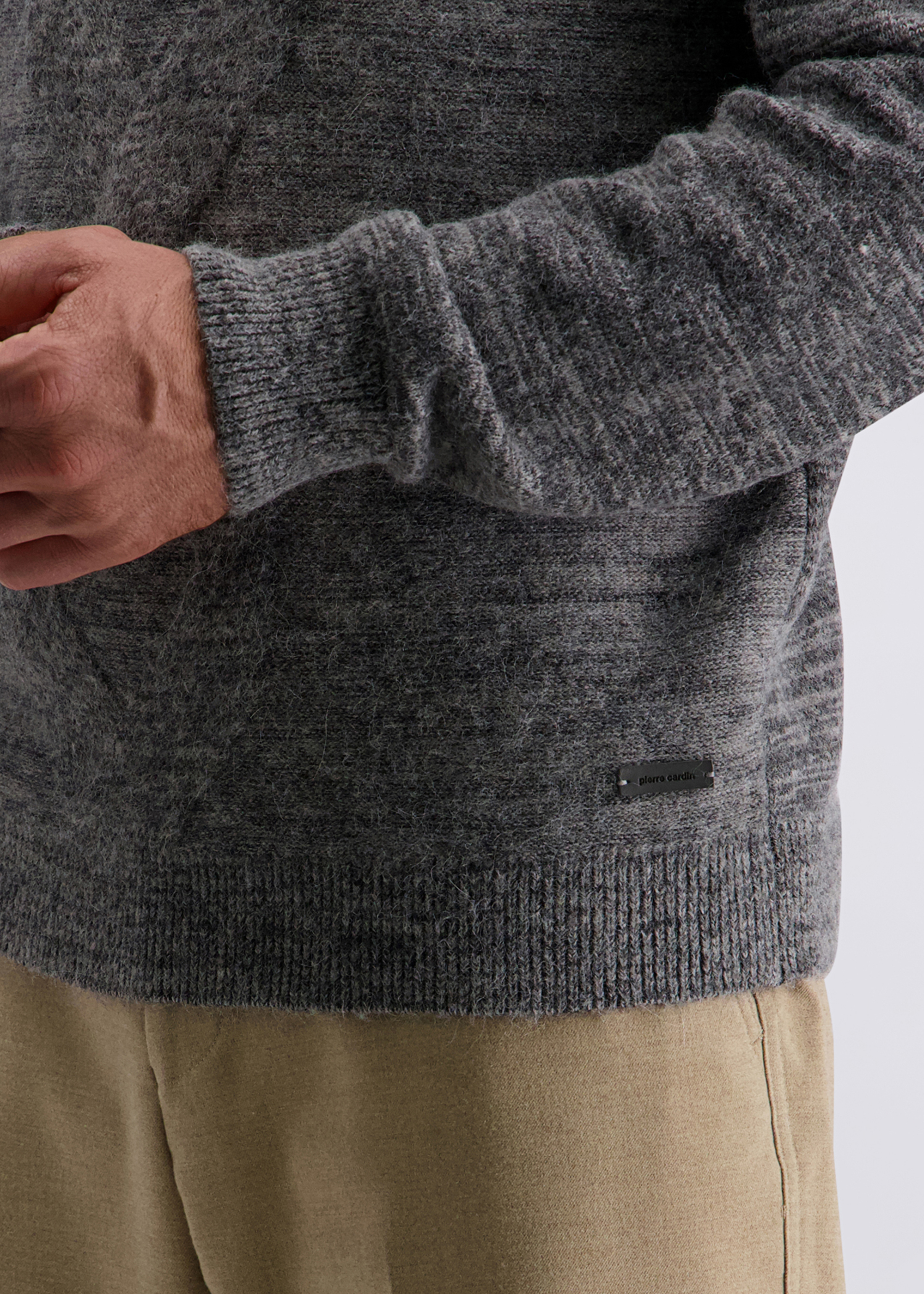 Gehobener Casual Look mit anspruchsvoller Dessinierung, Anthra Detailansicht 2