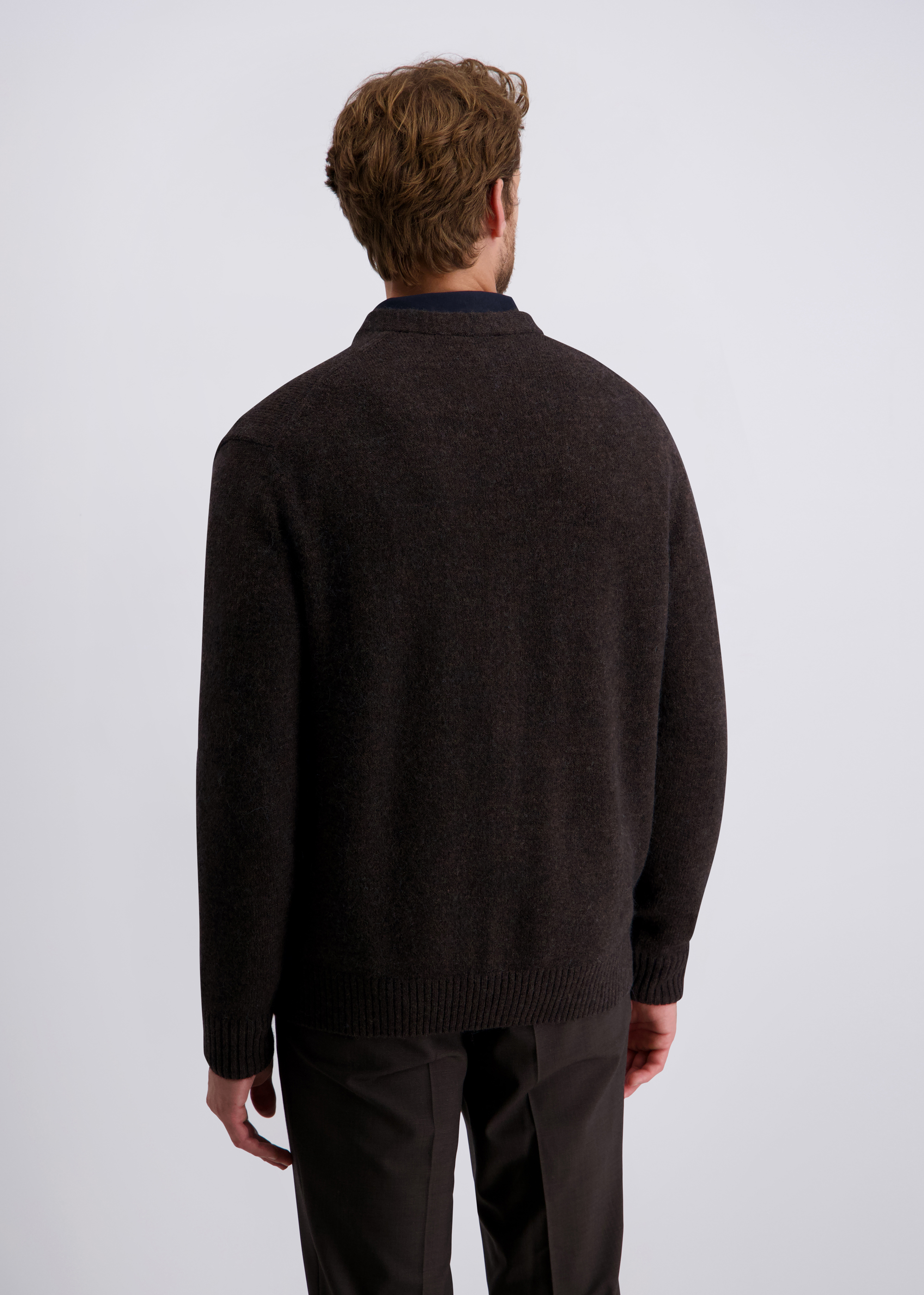 Langarm Stick-Cardigan, Mulch Detailansicht 1