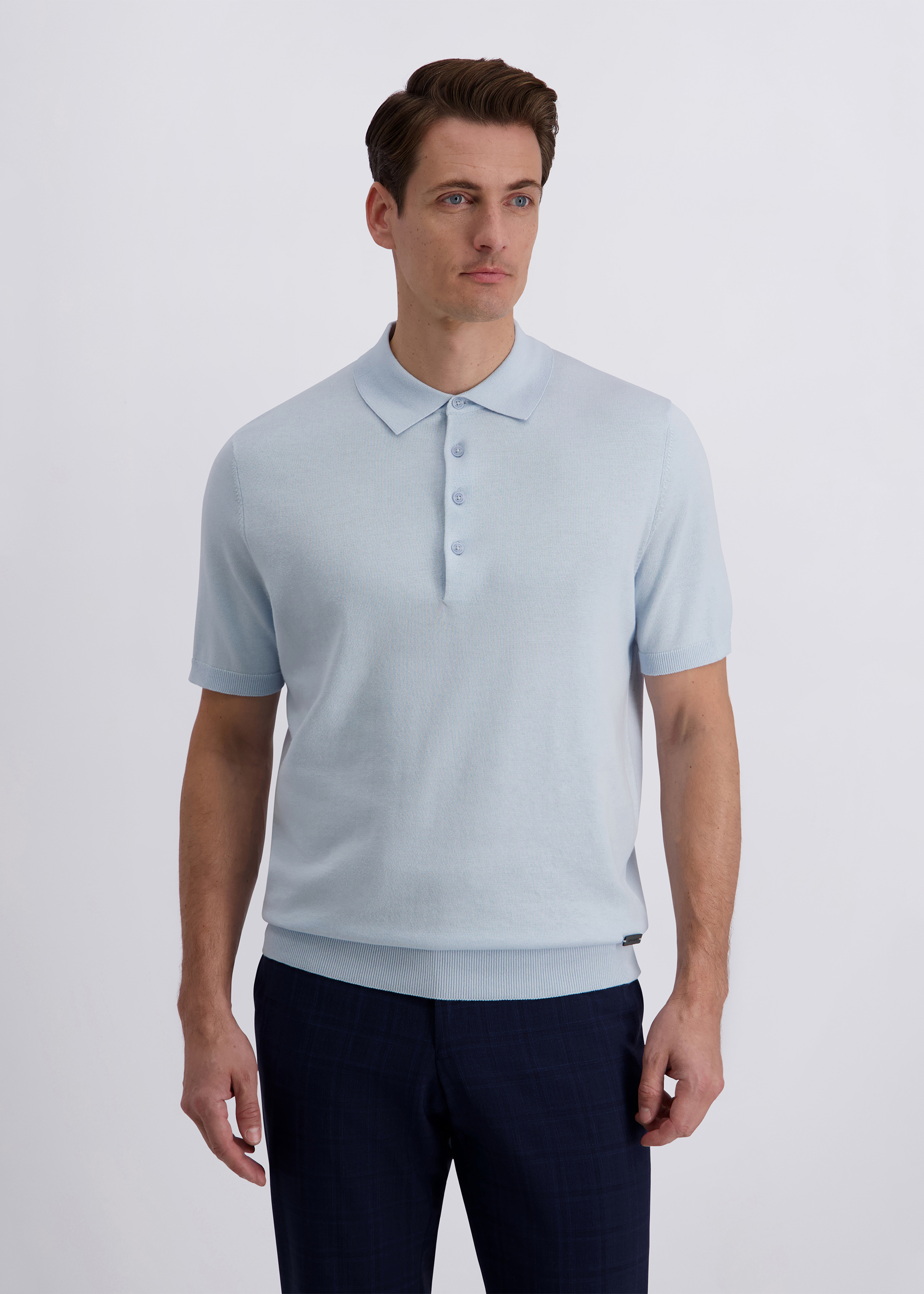 Poloshirt im Modern Fit, Skyway Frontansicht