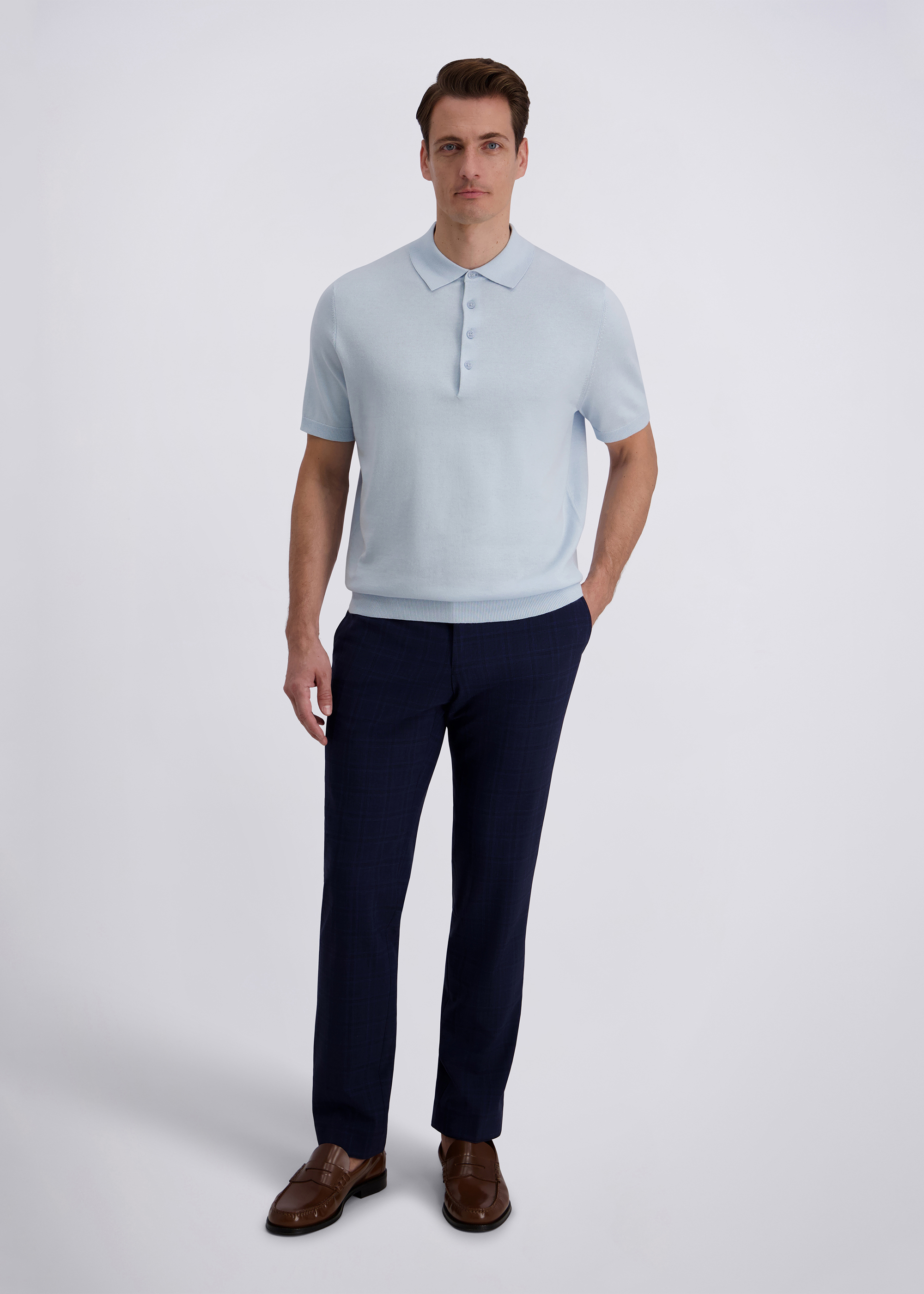 Poloshirt im Modern Fit, Skyway Rückansicht