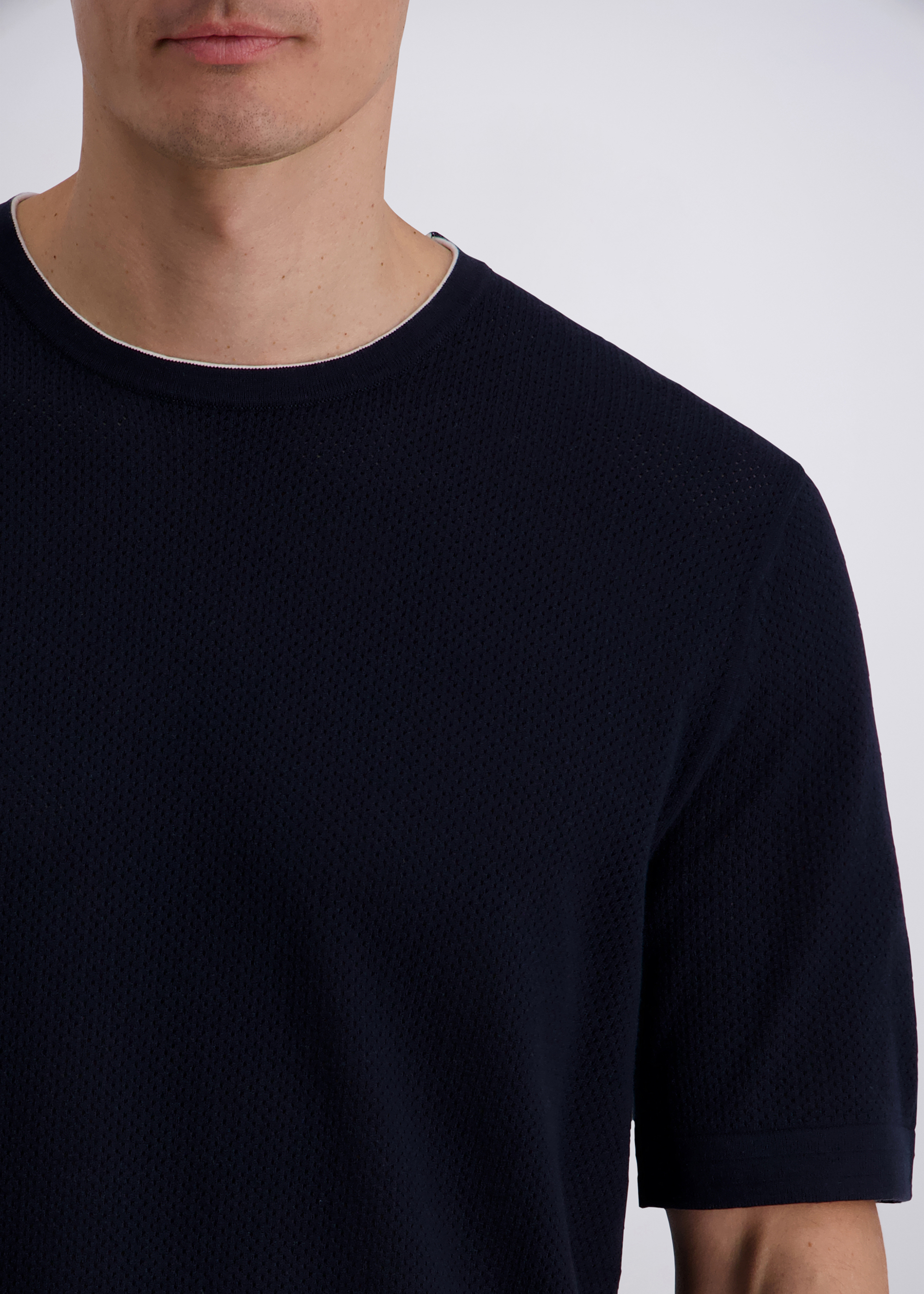 Poloshirt im Modern Fit, Salute Detailansicht 2