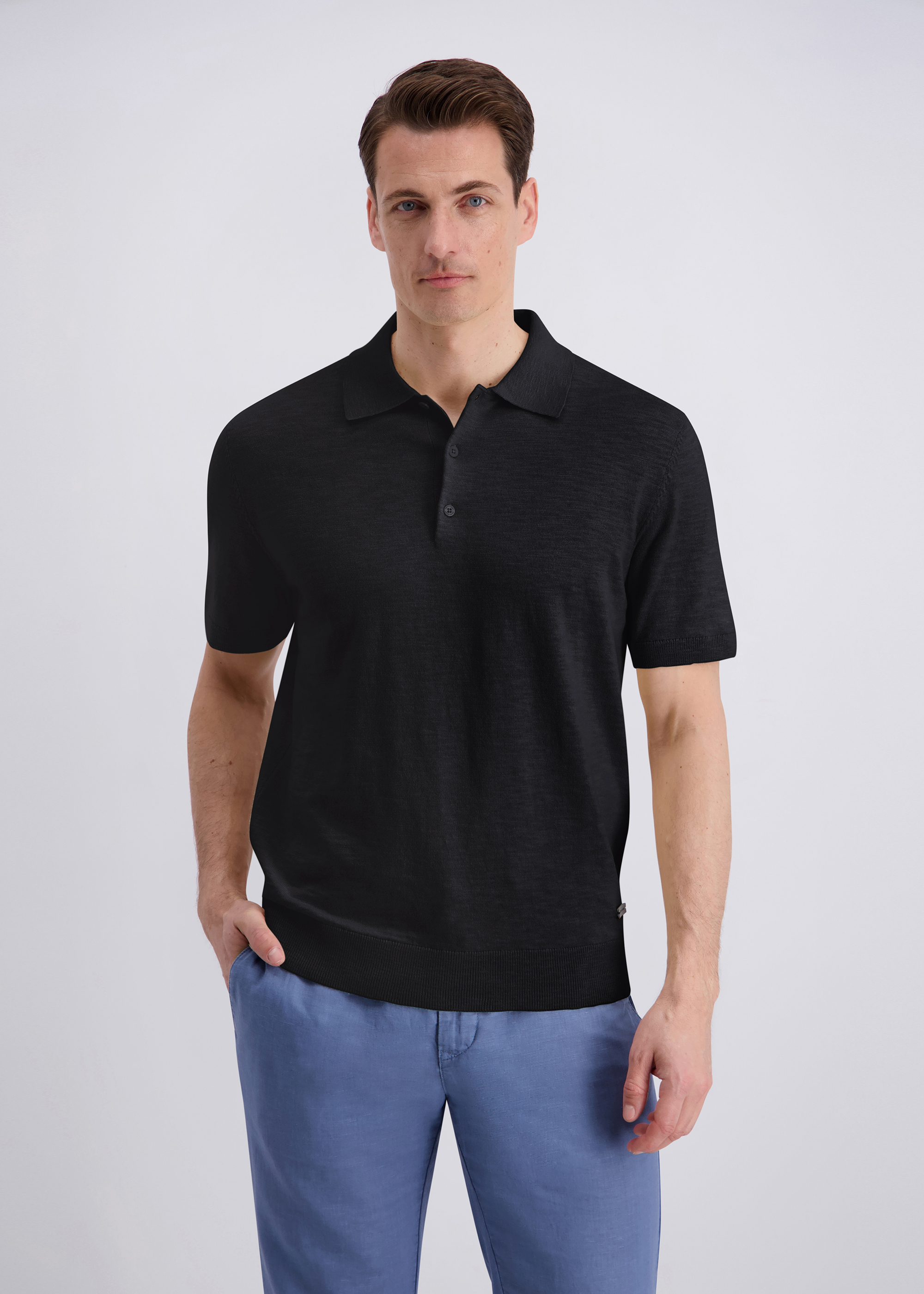 Polo Shirt im Modern Fit, Salute Frontansicht