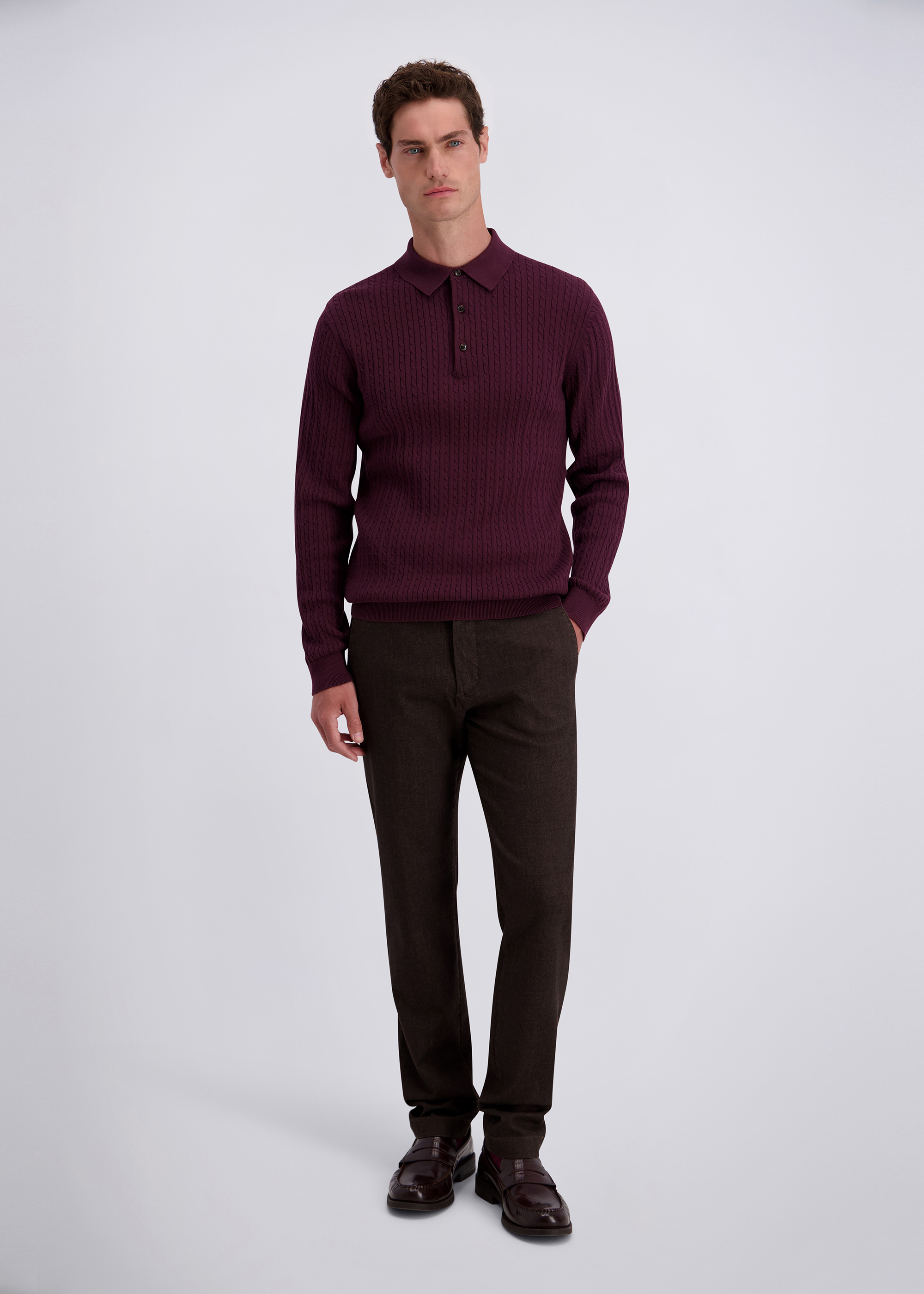 Eleganter Business-Strickpullover, Winetasting Rückansicht