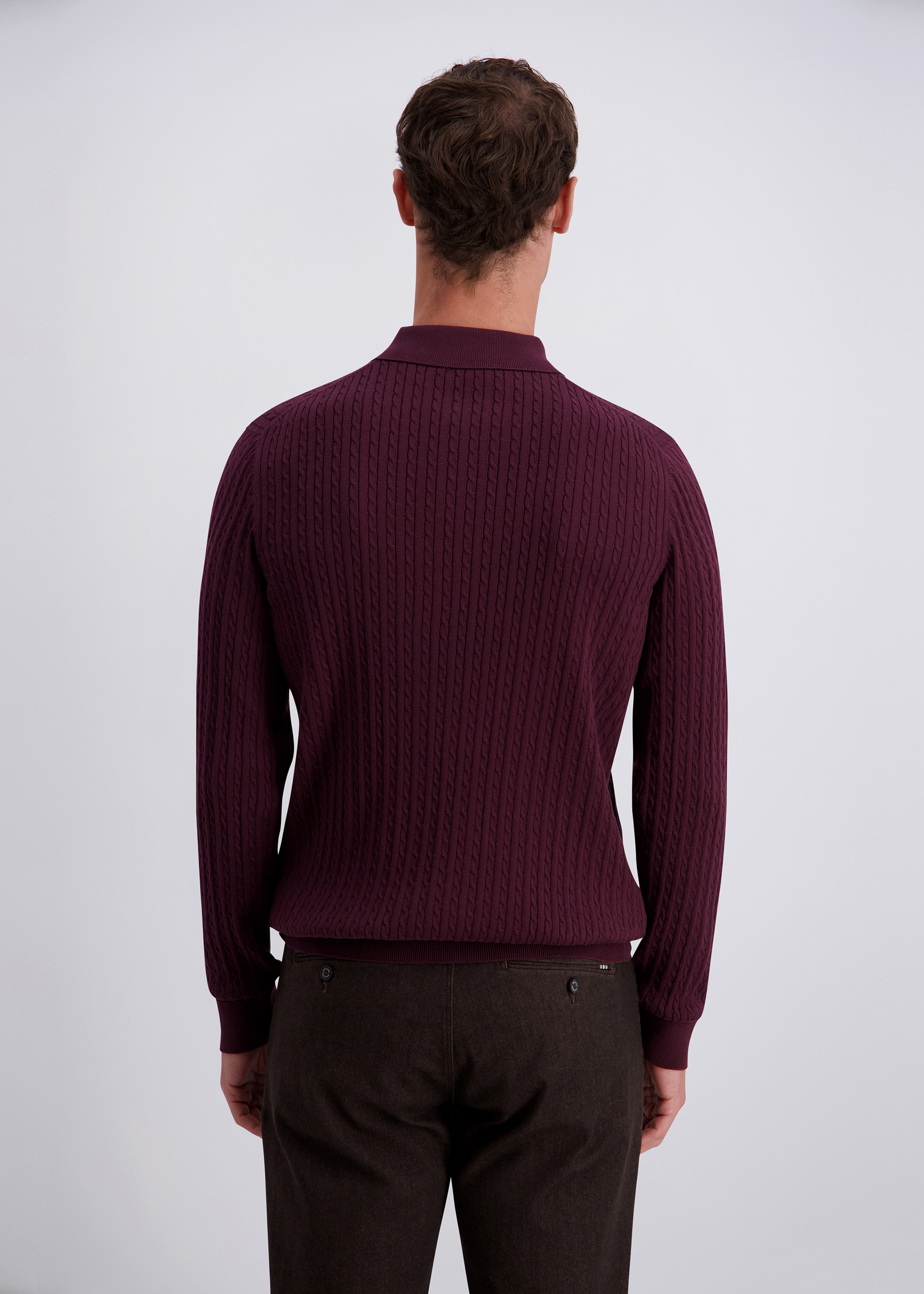 Eleganter Business-Strickpullover, Winetasting Detailansicht 1