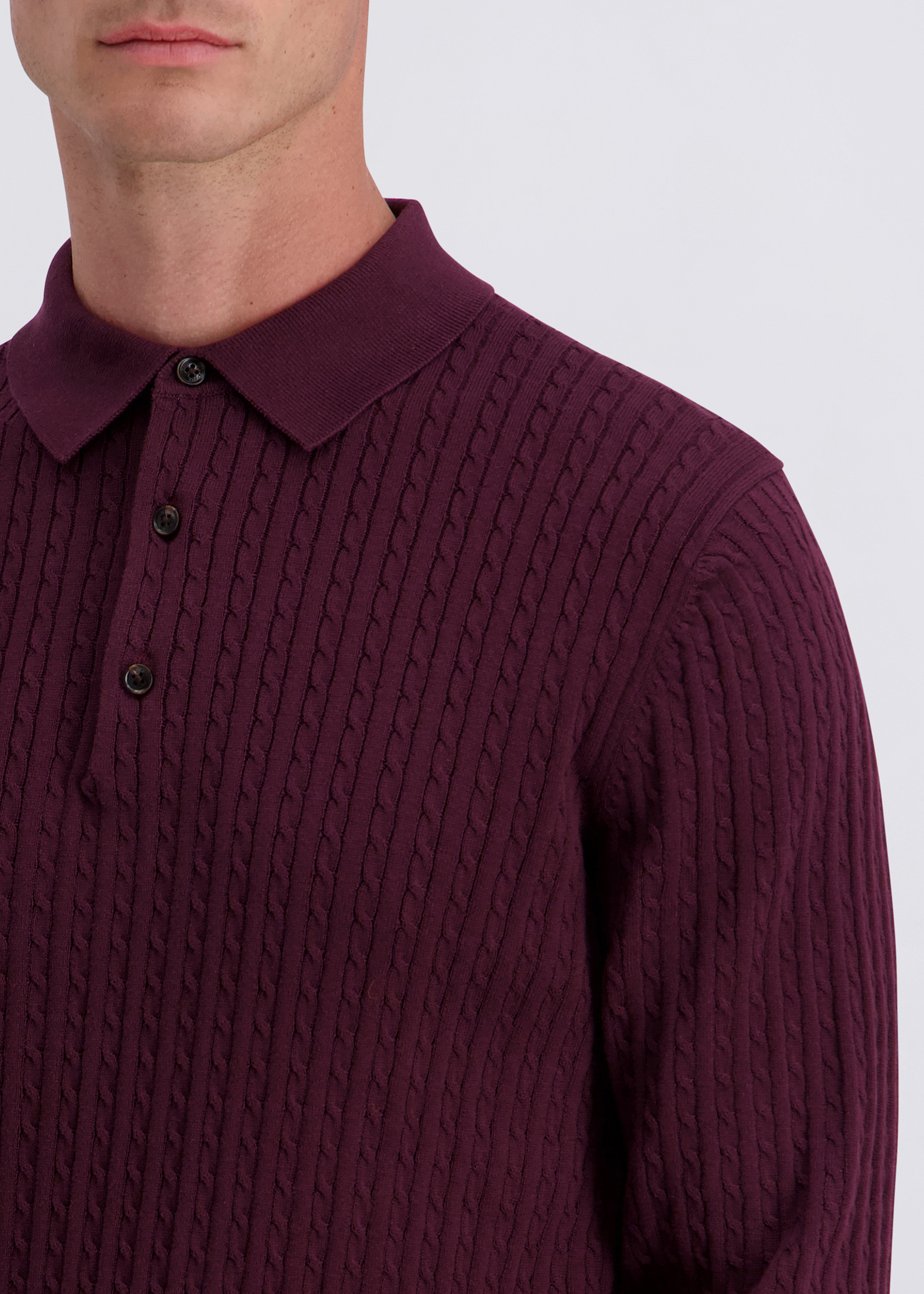 Eleganter Business-Strickpullover, Winetasting Detailansicht 2
