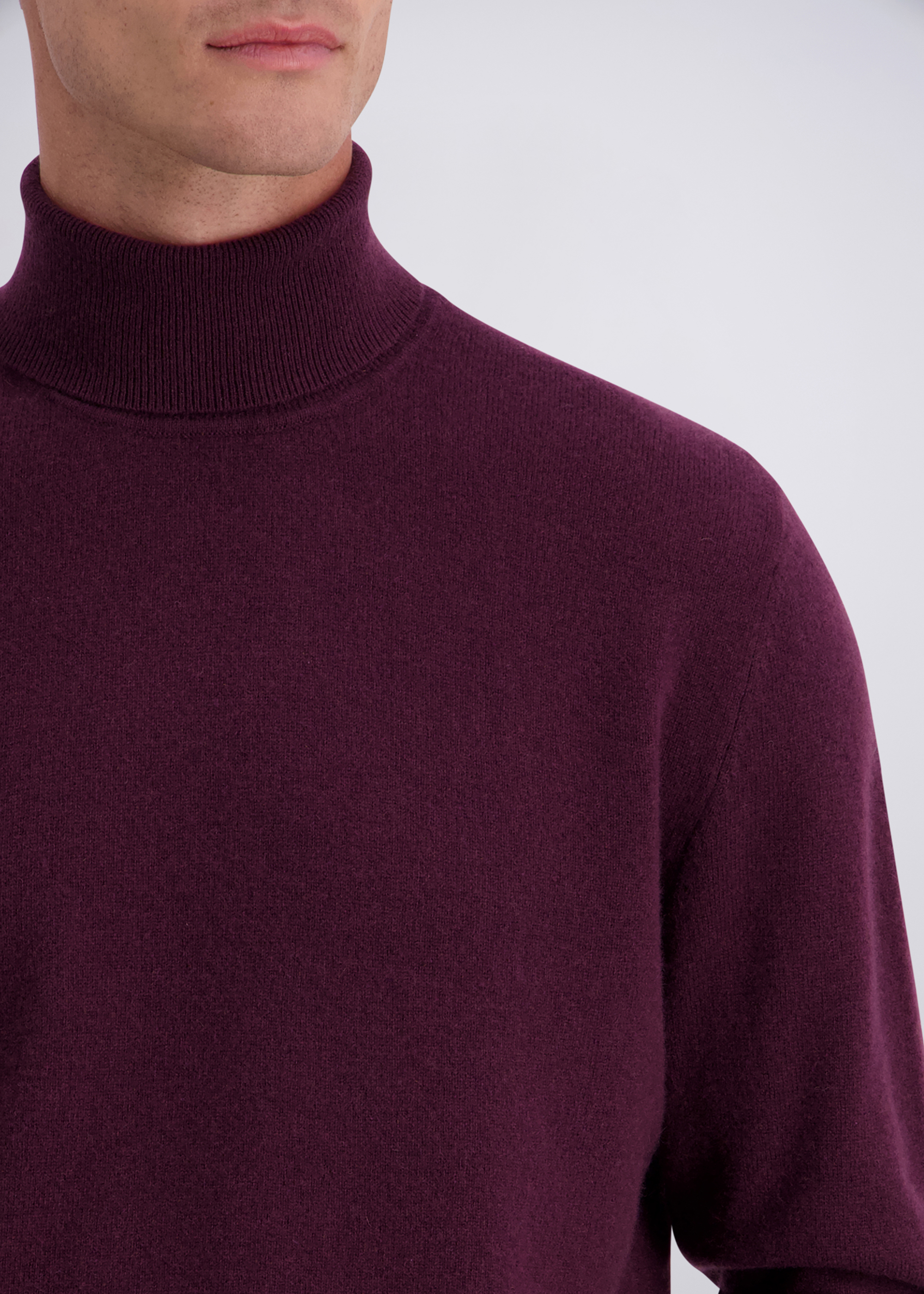 Uni-Strickpullover in lässigem Stil, Winetasting Detailansicht 2
