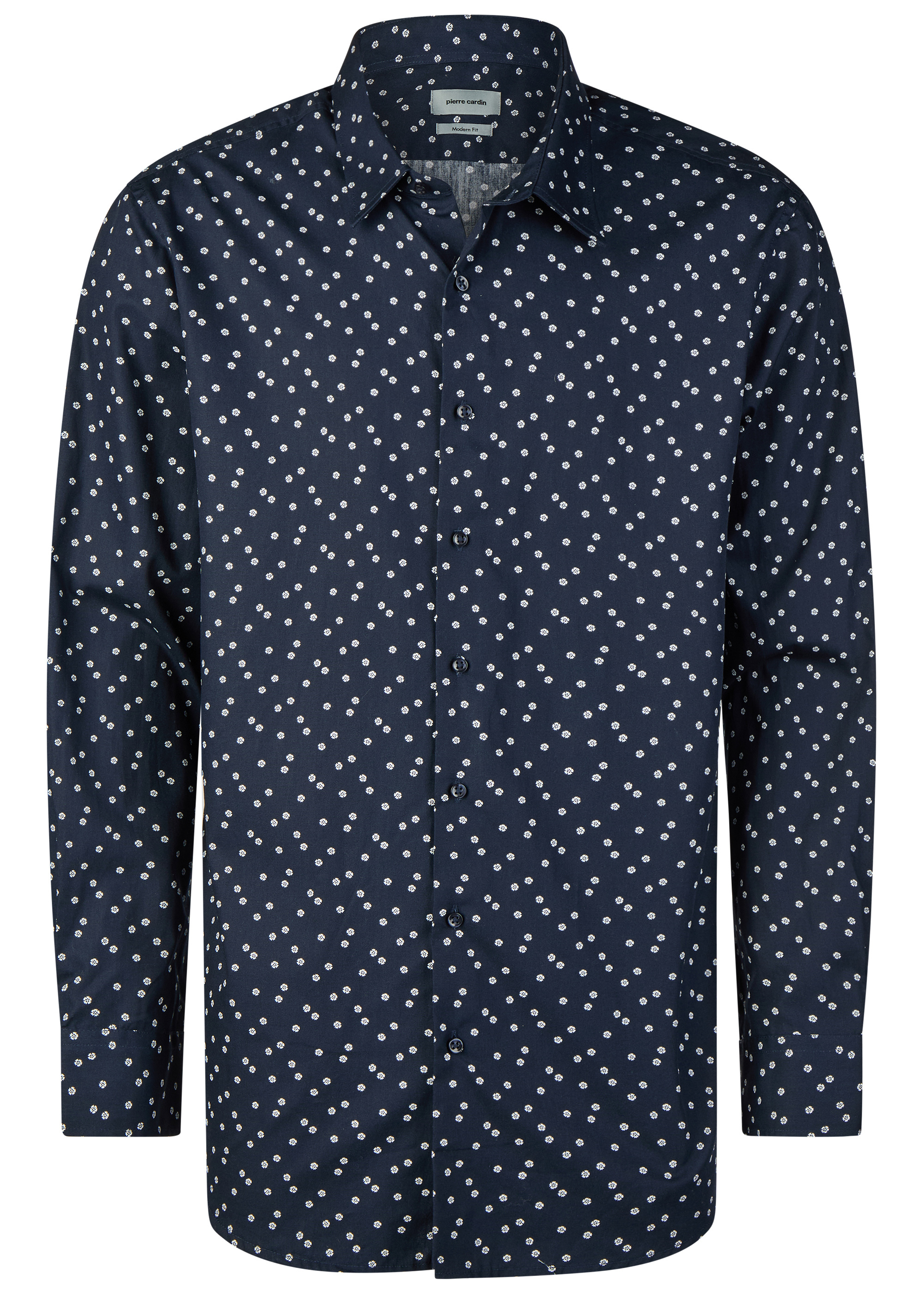 Freizeithemd Kent mit floralem Muster, Salute Rückansicht