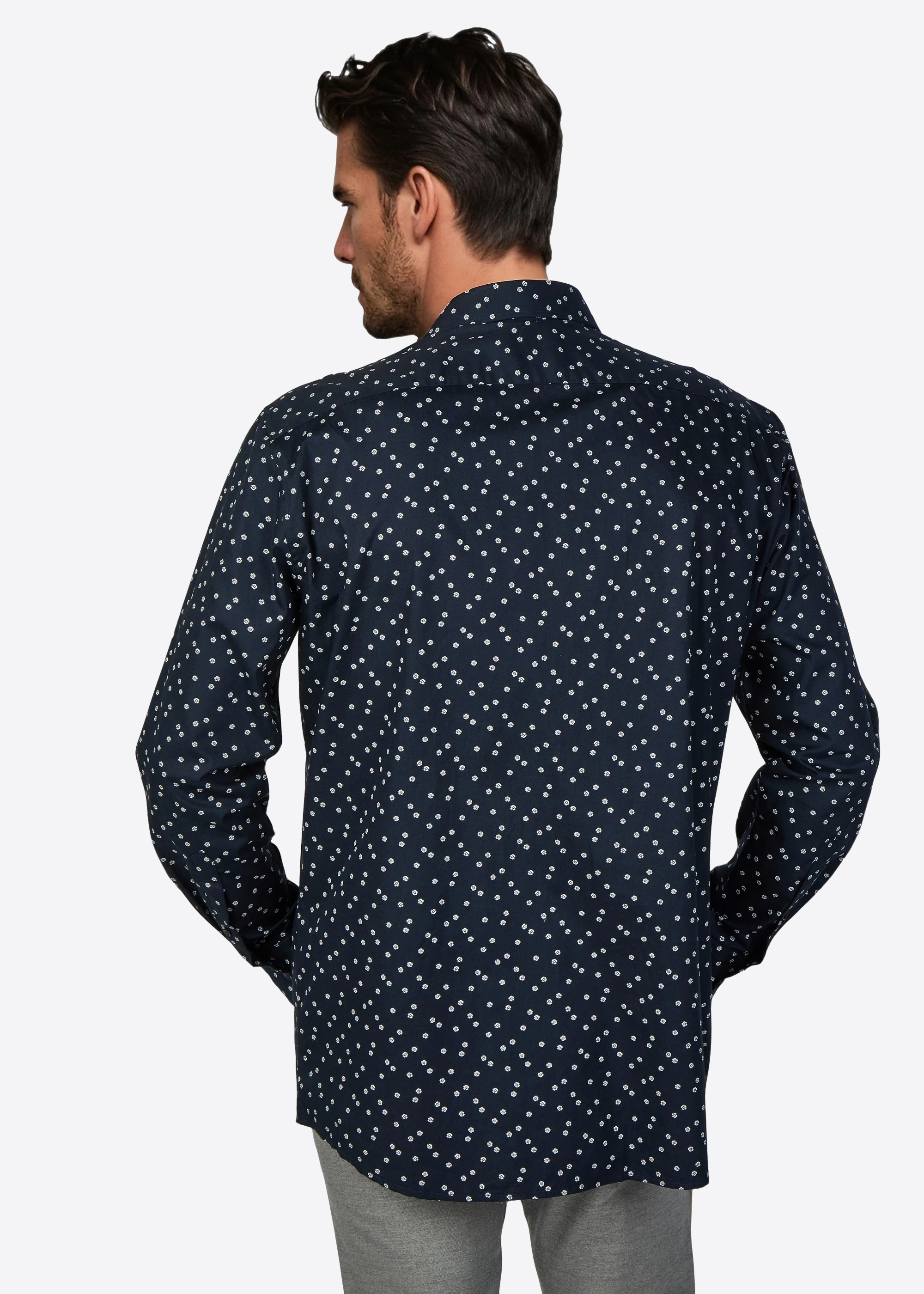 Freizeithemd Kent mit floralem Muster, Salute Detailansicht 2