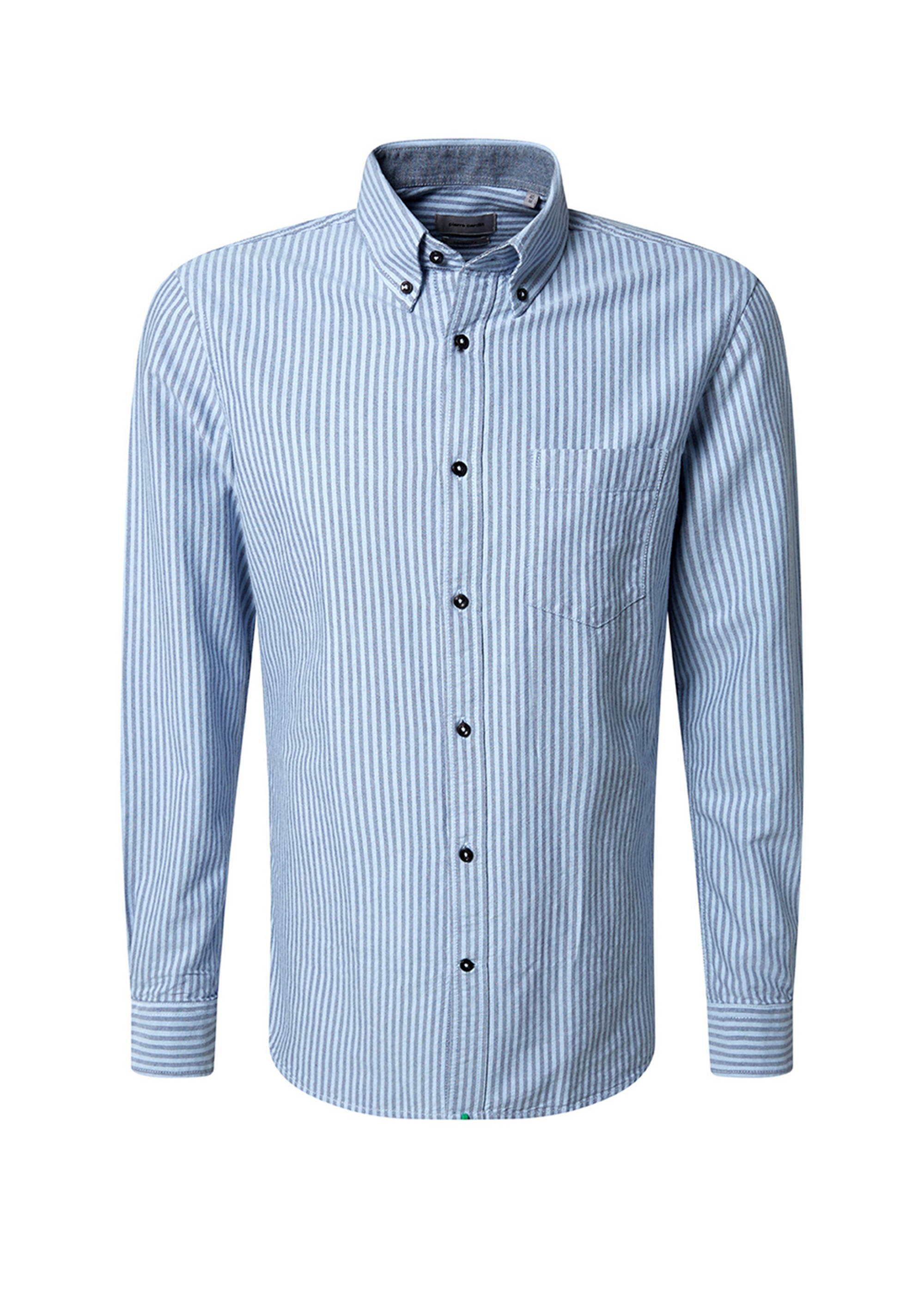Oxfordhemd mit Streifen und Button-Down-Kragen, Air Detailansicht 1
