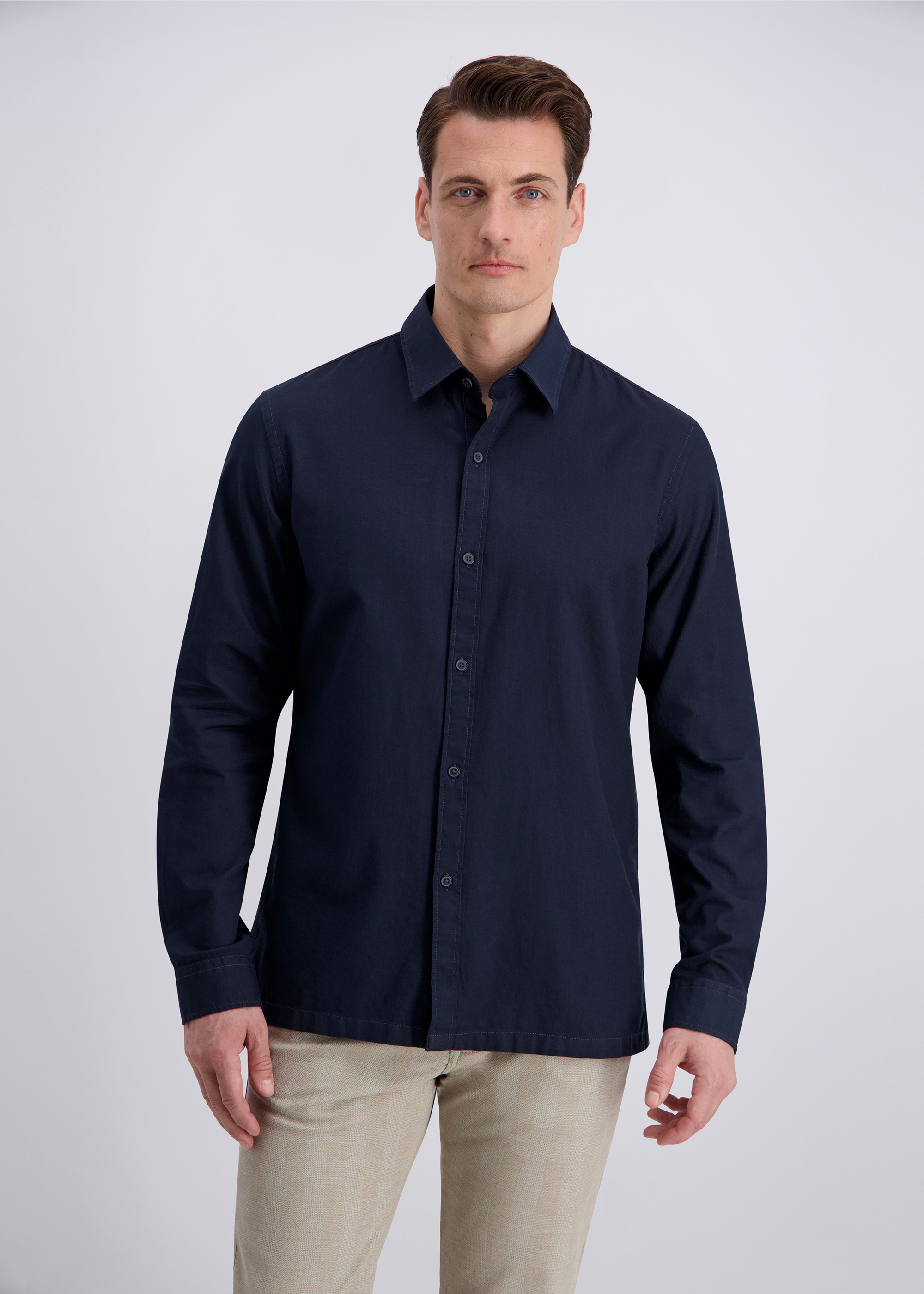 Hemd im Modern Fit, Salute Frontansicht