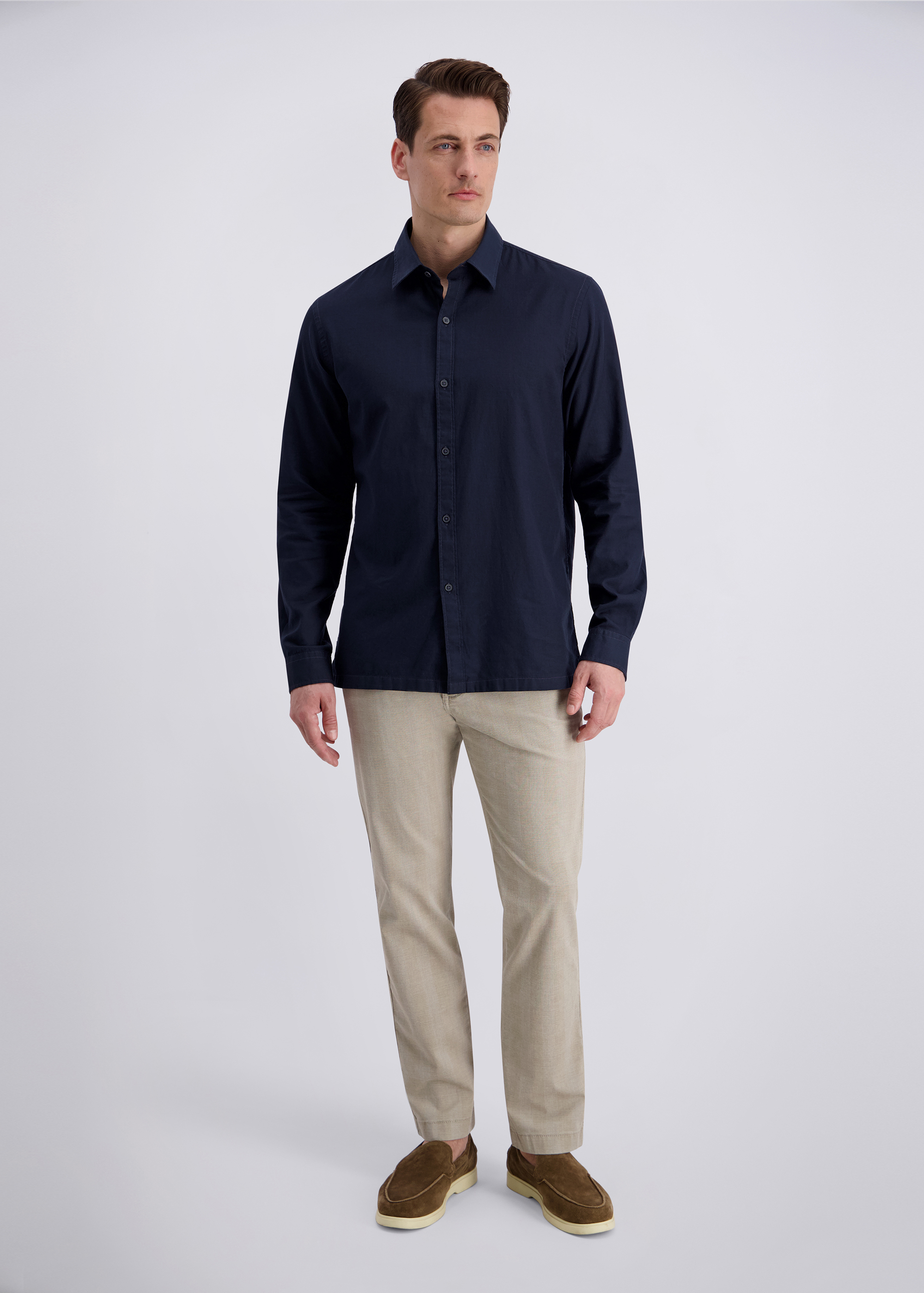 Hemd im Modern Fit, Salute Rückansicht