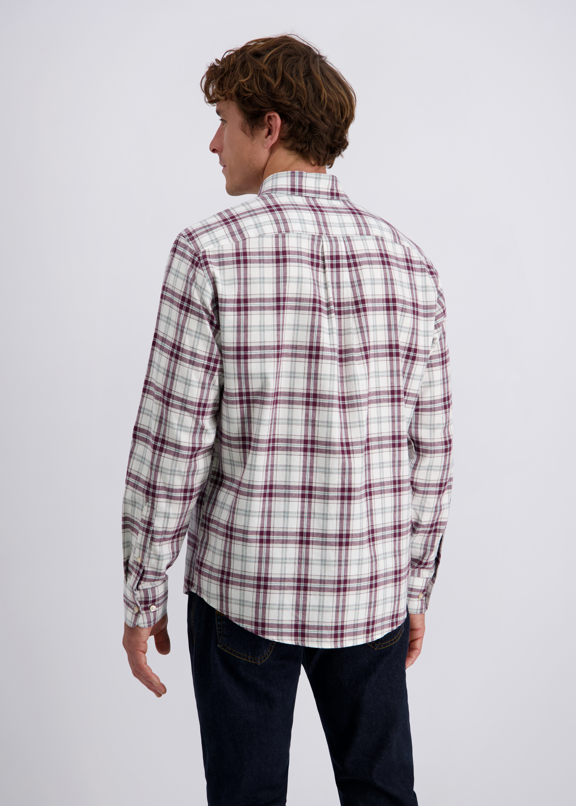 Freizeithemd mit Karomuster, Winetasting Detailansicht 1