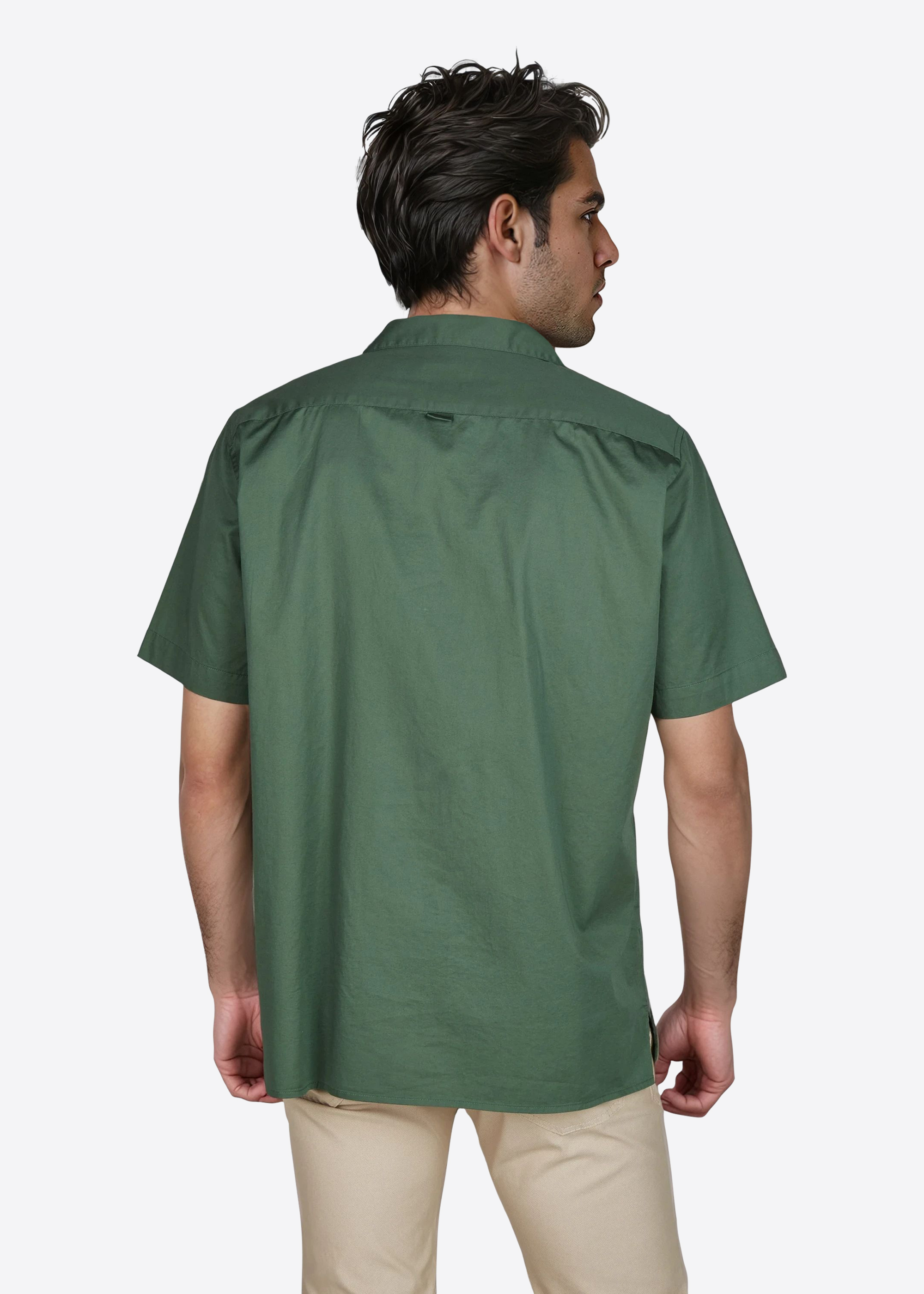 Hemd BOXY-RESORT mit klassischem Kragen, Arctic Detailansicht 1