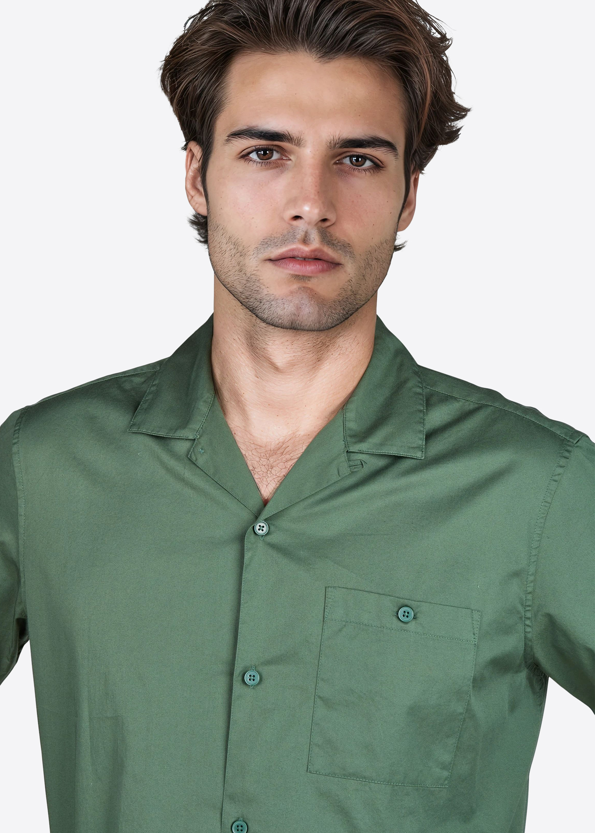 Hemd BOXY-RESORT mit klassischem Kragen, Arctic Detailansicht 2