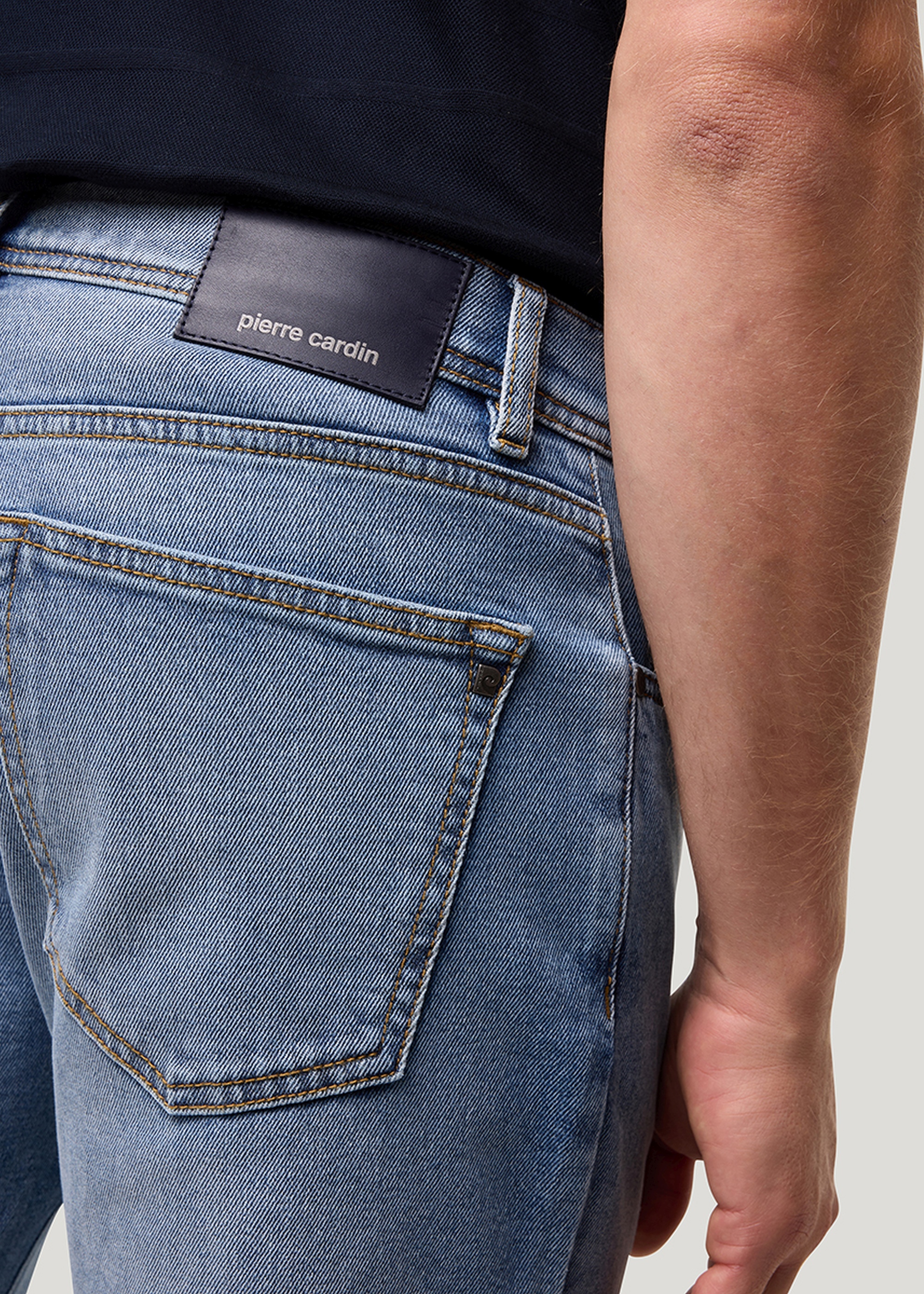 Jeans Laval Moderner Fit, sky blue fashion Rückansicht