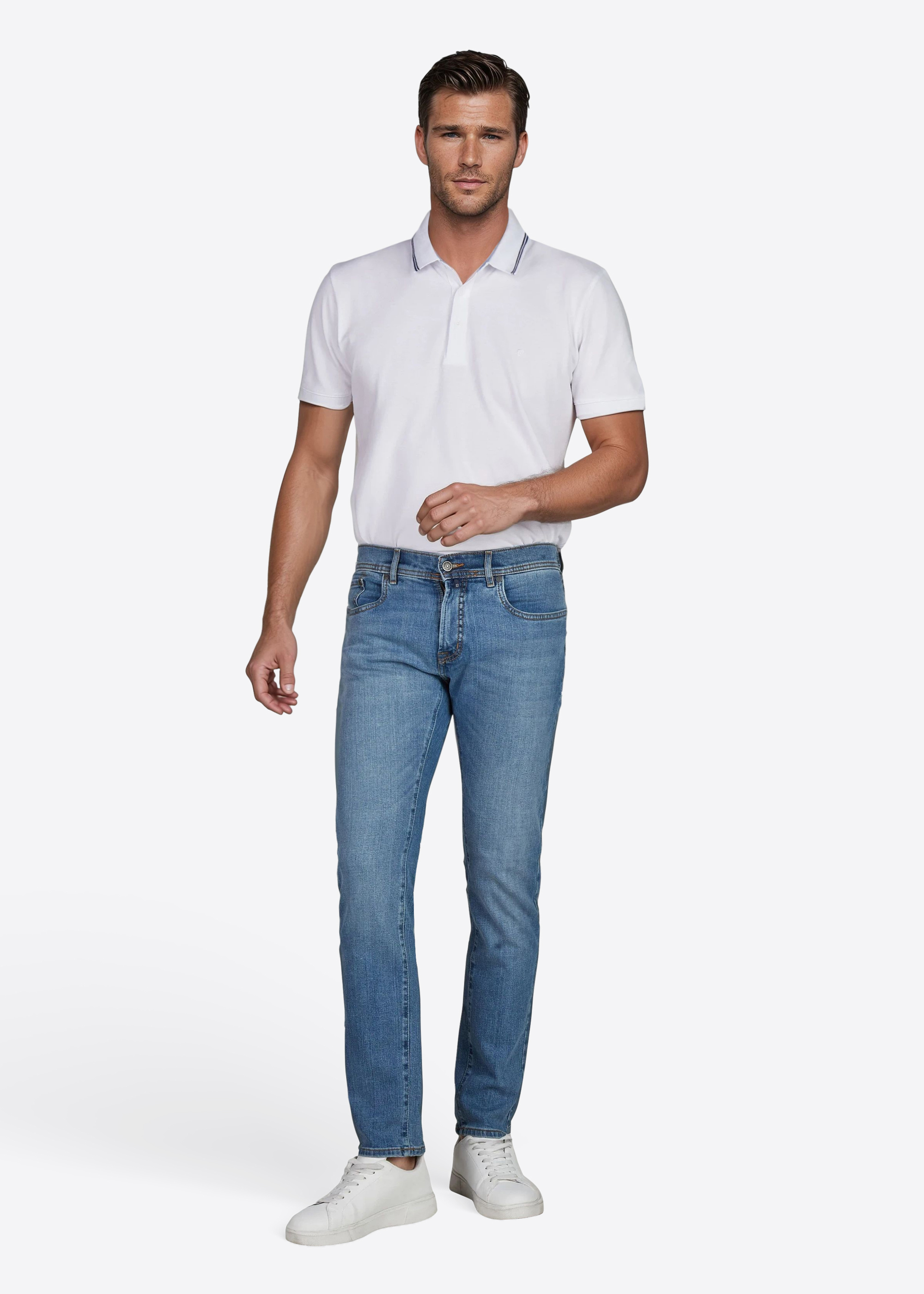 Laval Regular Fit Jeans, light blue fashion Rückansicht