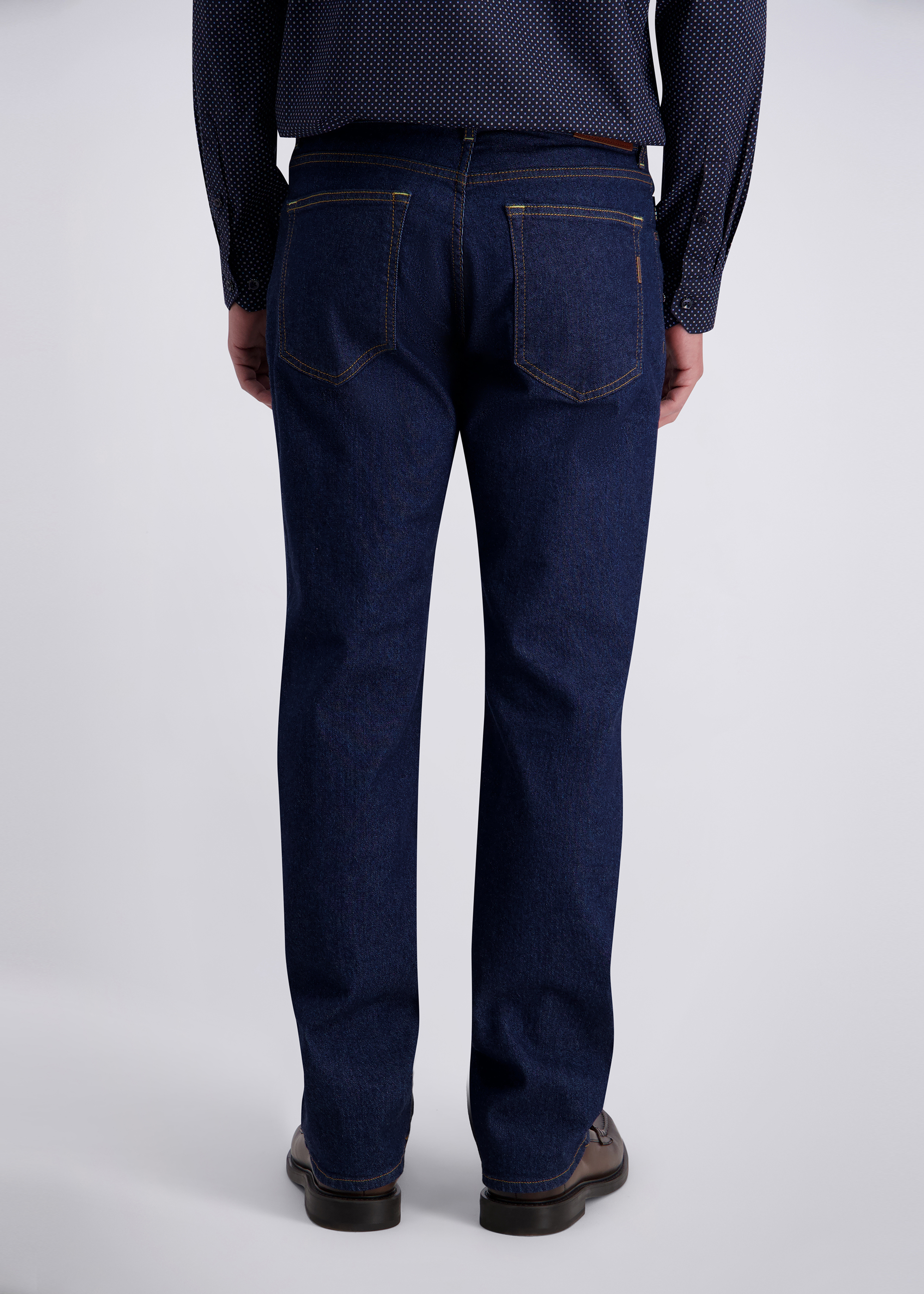 Laval Regular Fit Denim Jeans, dark blue raw Detailansicht 1