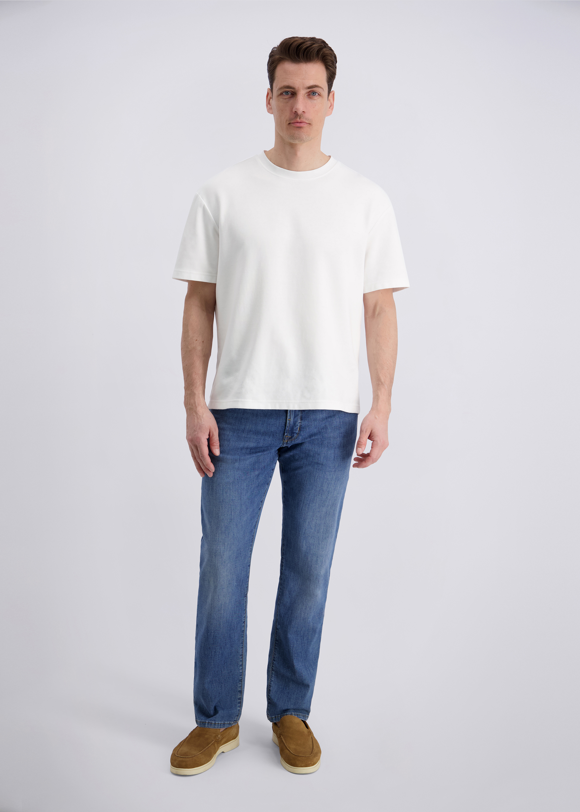 Dijon Hose im Comfort Fit, blue used buffies Rückansicht