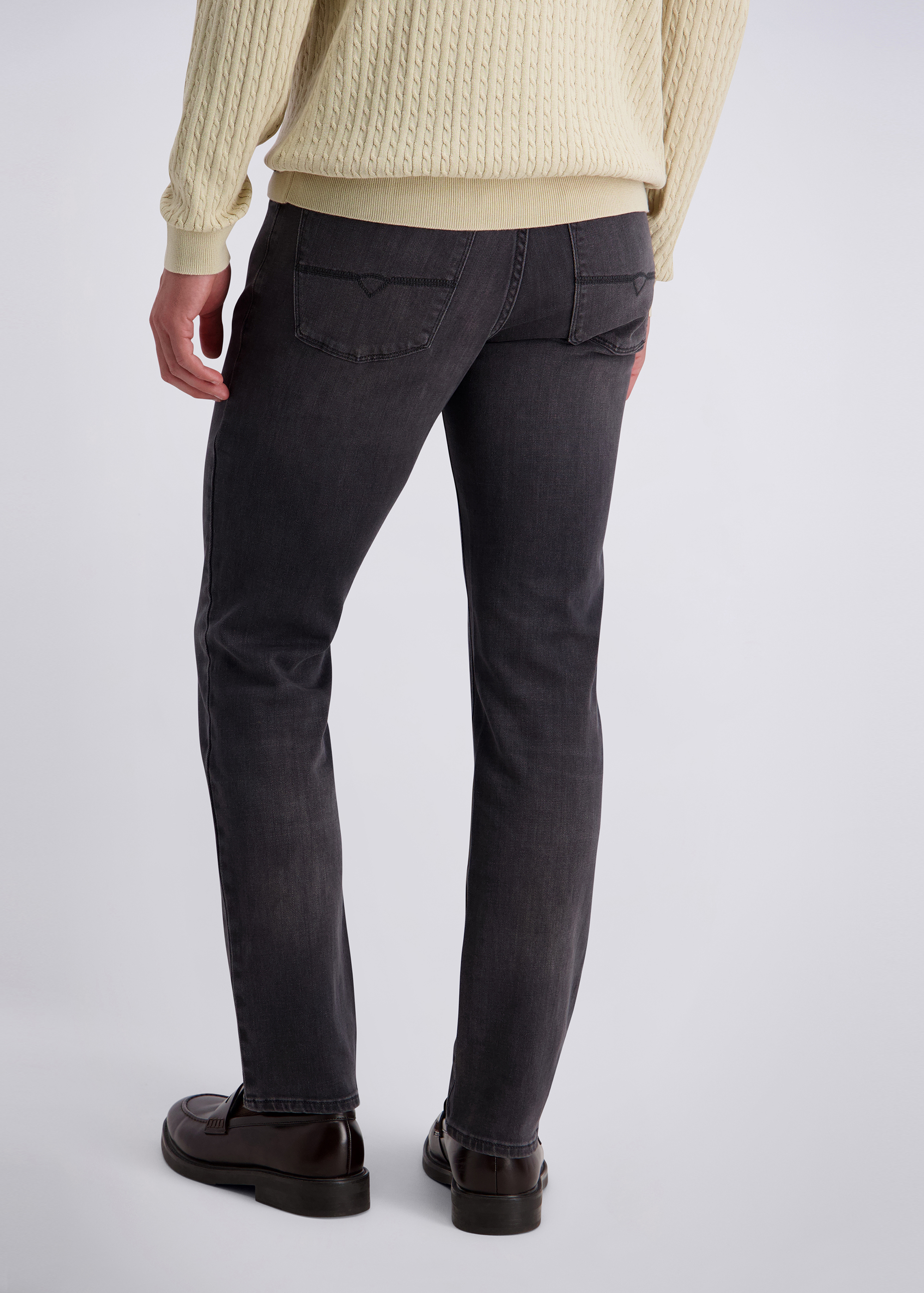 Dijon Komfort Jeans, grey used Detailansicht 1