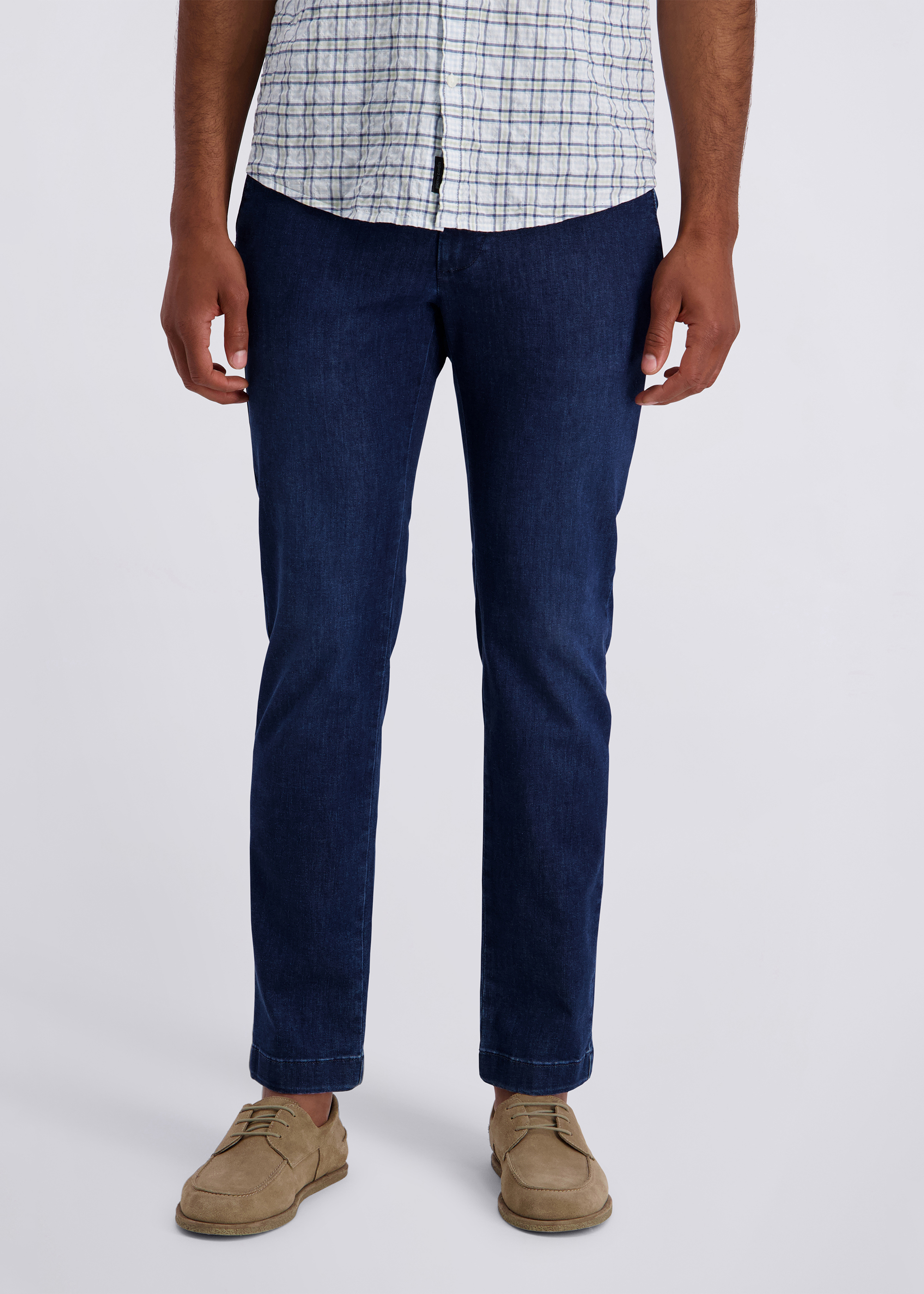 Colmar jeans in a chino fit, blue stonewash Frontansicht