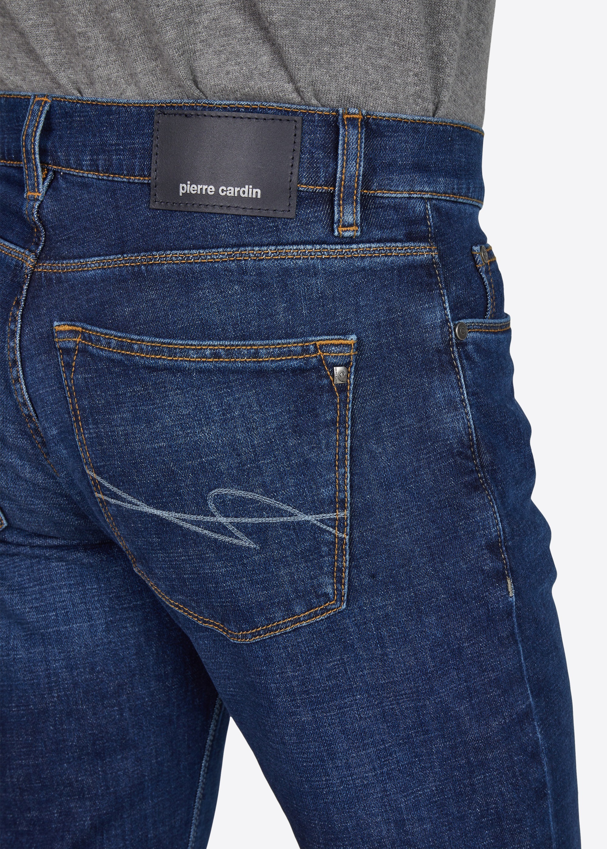 Lyon Tapered Fit Jeans, ocean blue fashion Detailansicht 2