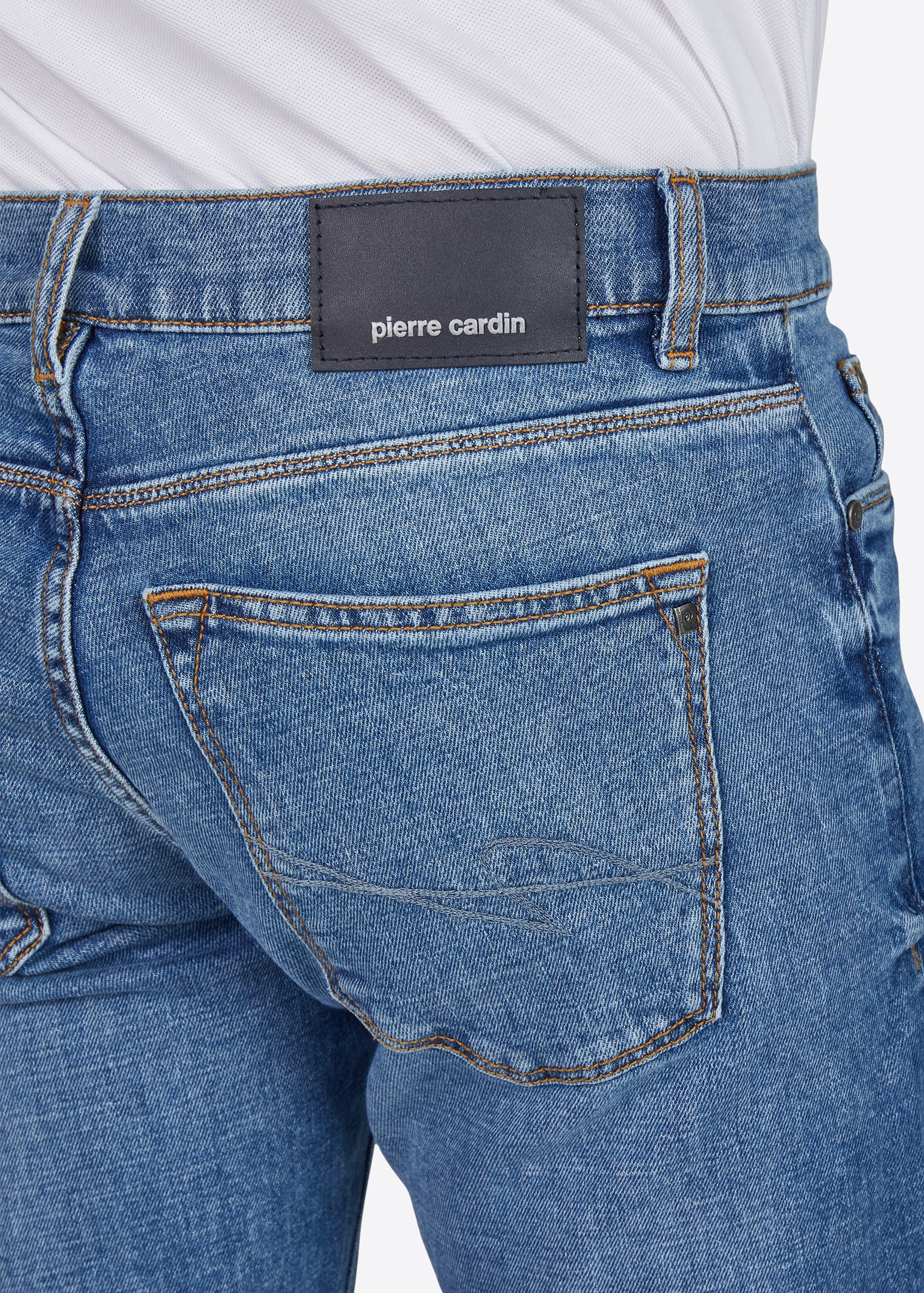 Lyon Tapered Fit Jeans, light blue fashion Detailansicht 2