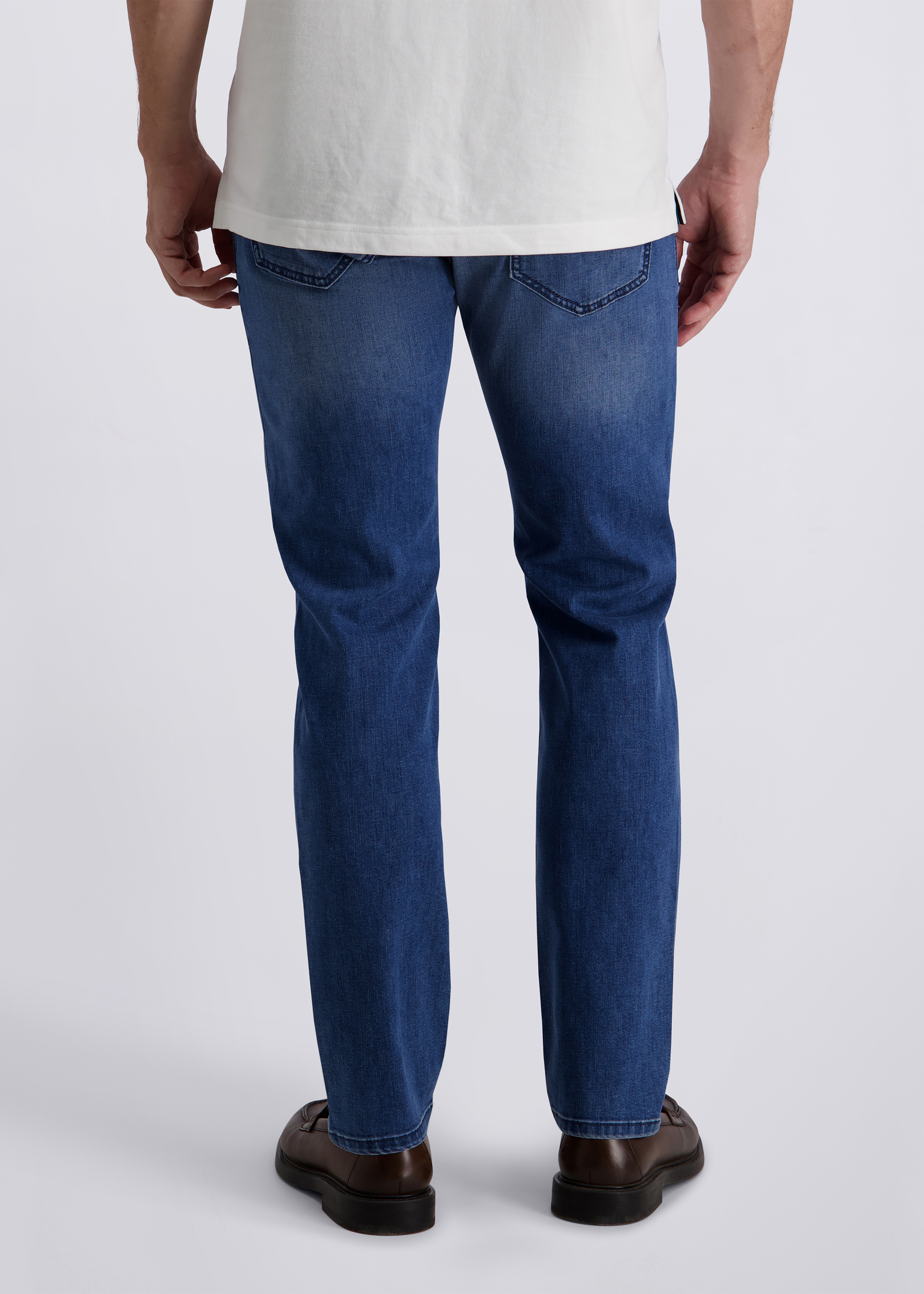 Lyon 5-pocket jeans in a regular fit, blue stonewash Detailansicht 1