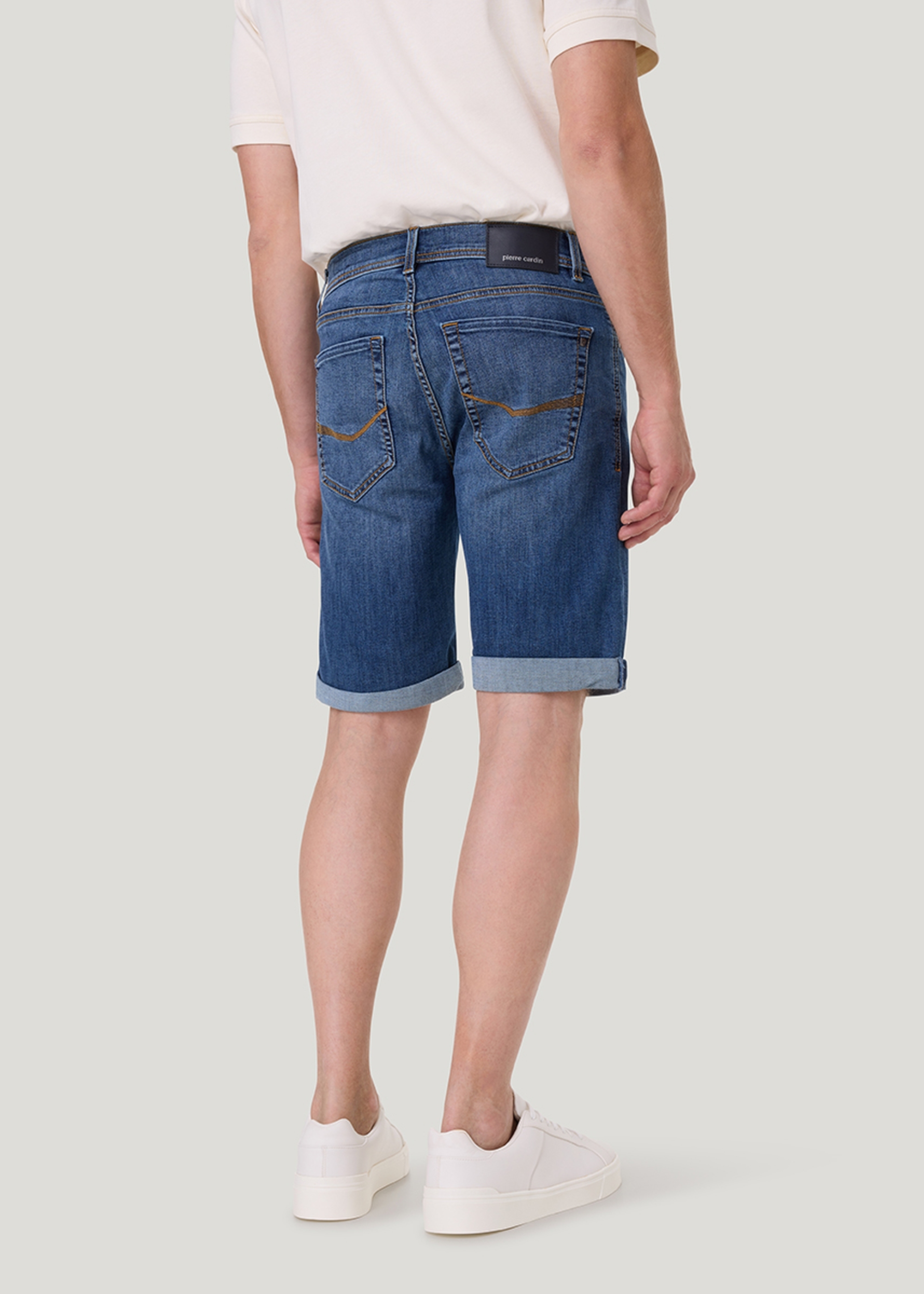 Bermuda Sisteron mit Dornschlaufe für die Gürtelschnalle, blue fashion vintage Detailansicht 1