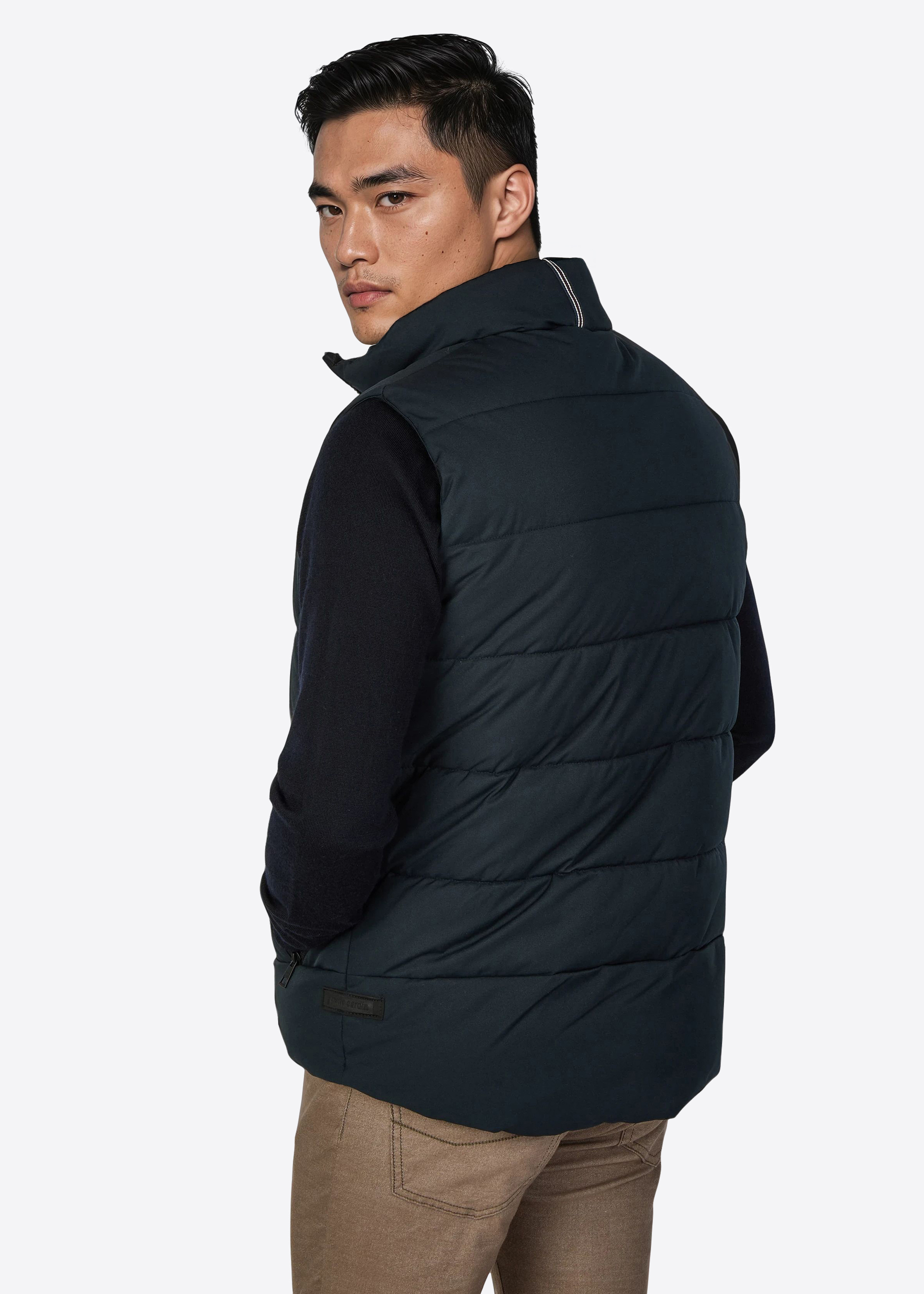 Elegante Weste mit Reißverschluss, Salute Detailansicht 2