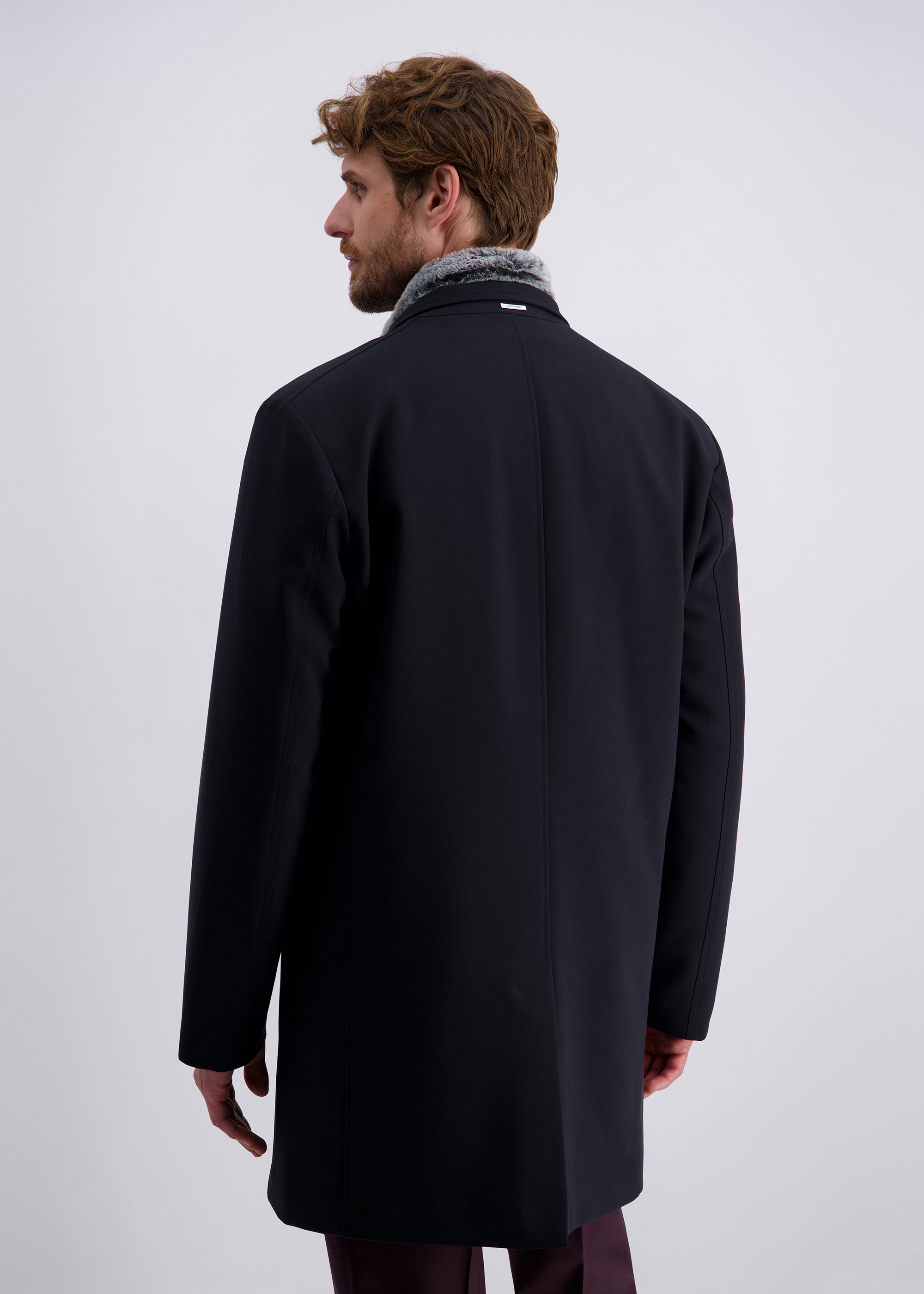 Mantel, Schwarz Detailansicht 1