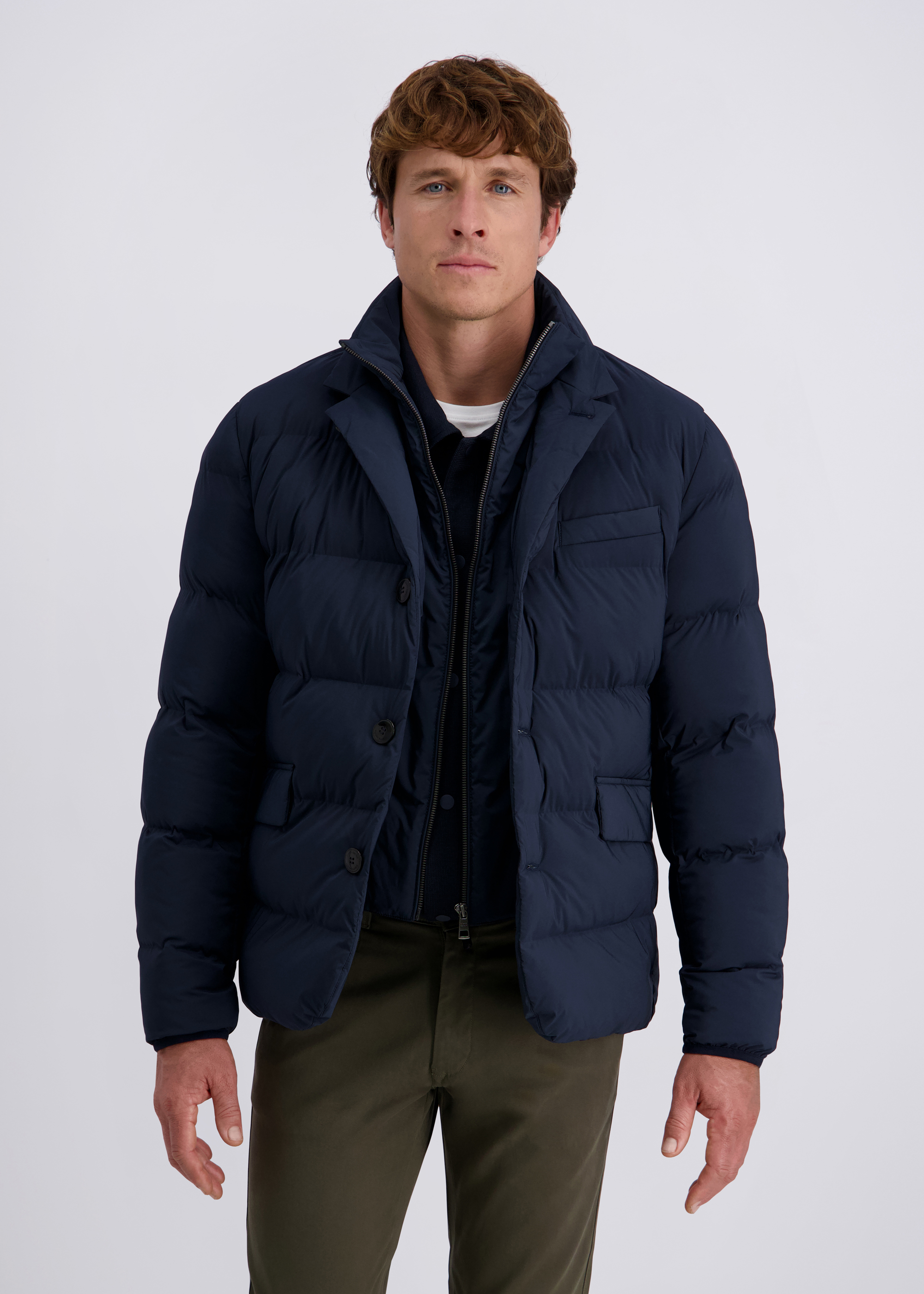 Elevate Puffer Jacket, Salute Frontansicht
