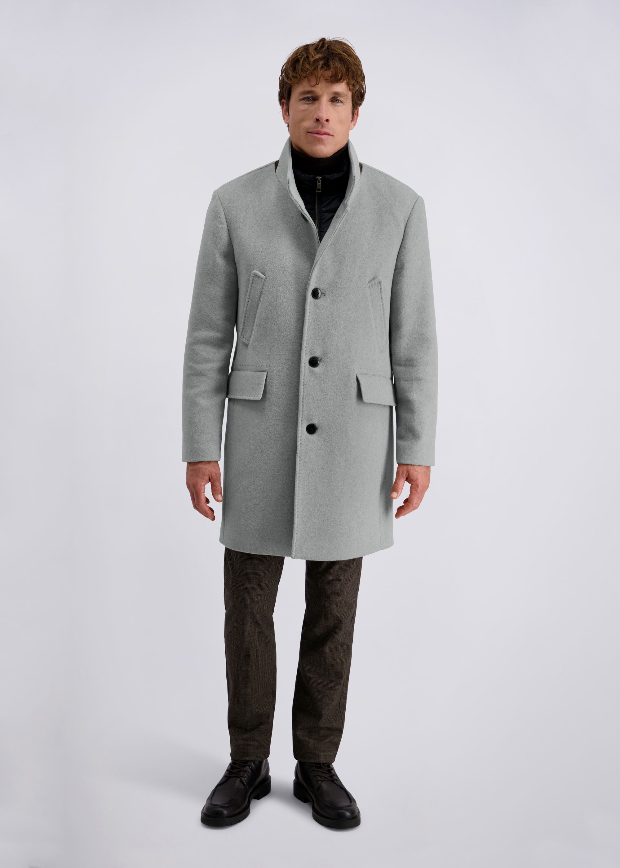 Sophisticated Blend Coat, Mirage Gray Rückansicht